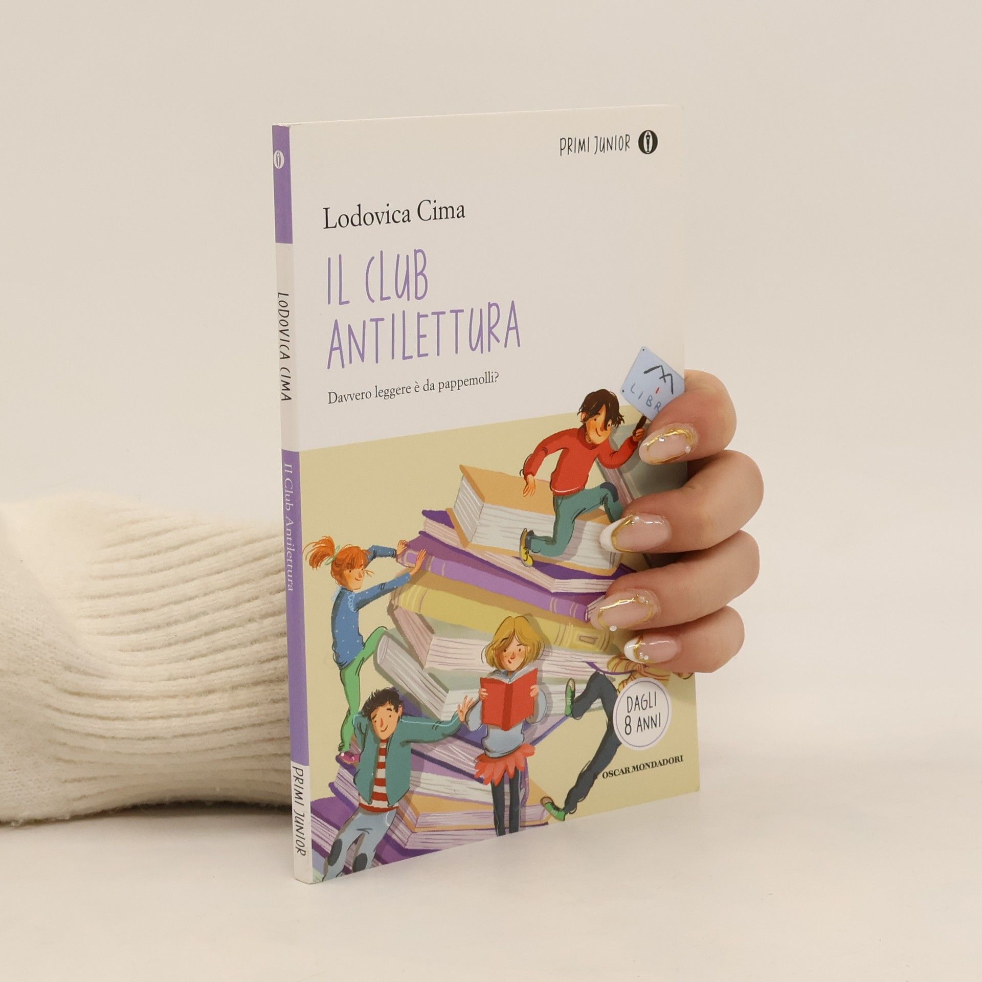 Lodovica Cima Oscar primi junior: Il club antilettura