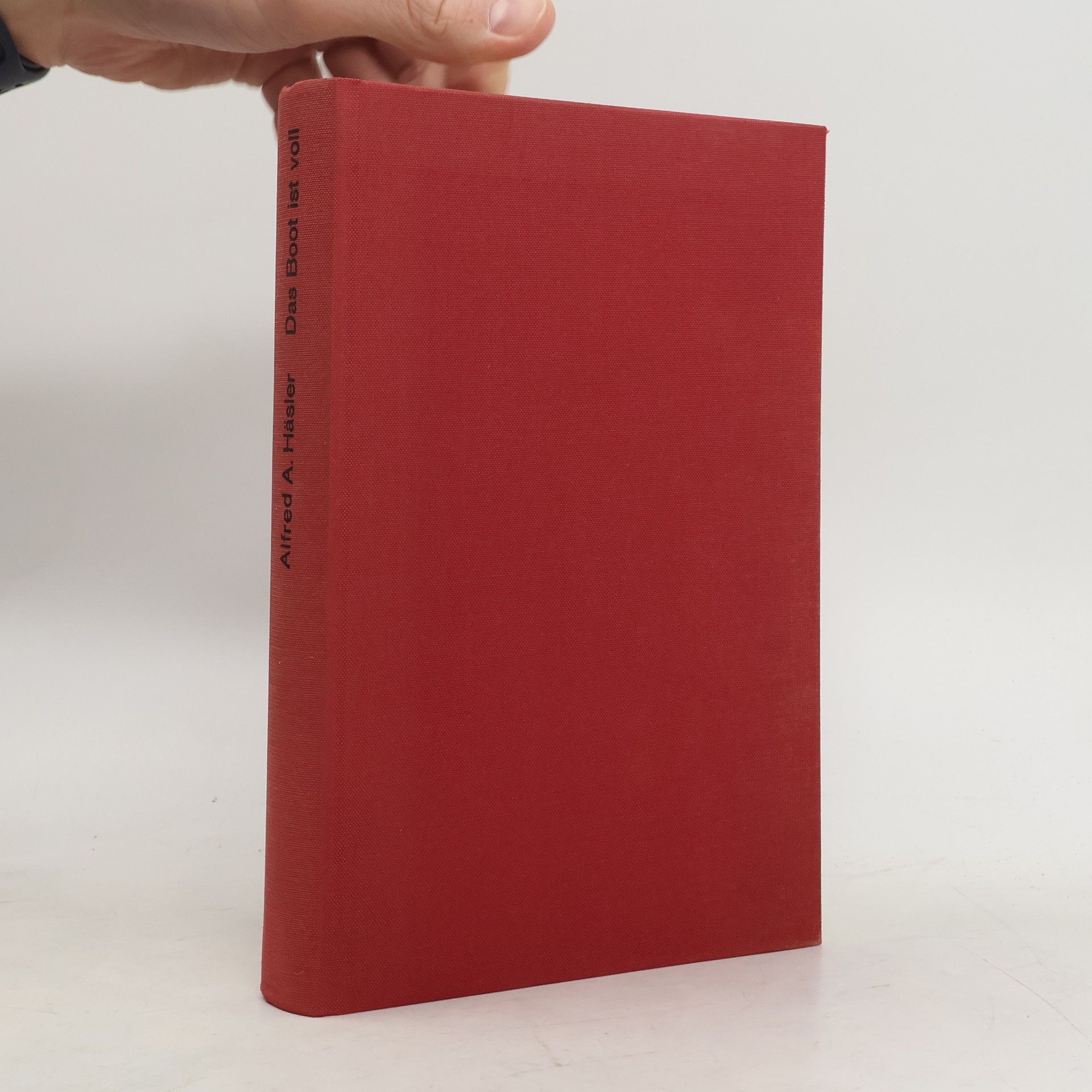 Alfred A. Häsler Das Boot ist voll