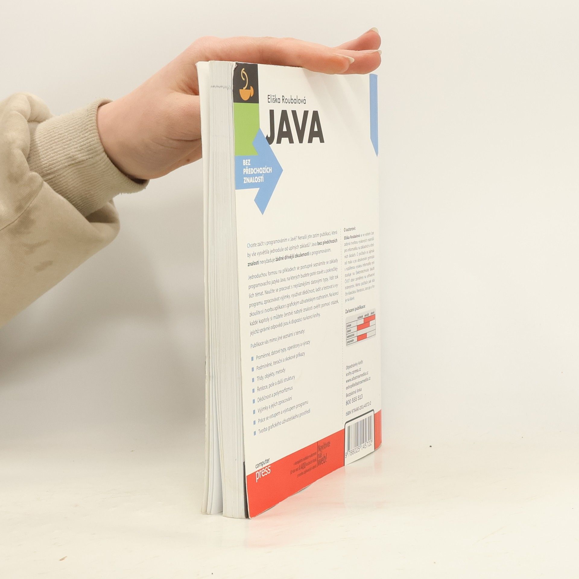Eliška Roubalová Java bez předchozích znalostí