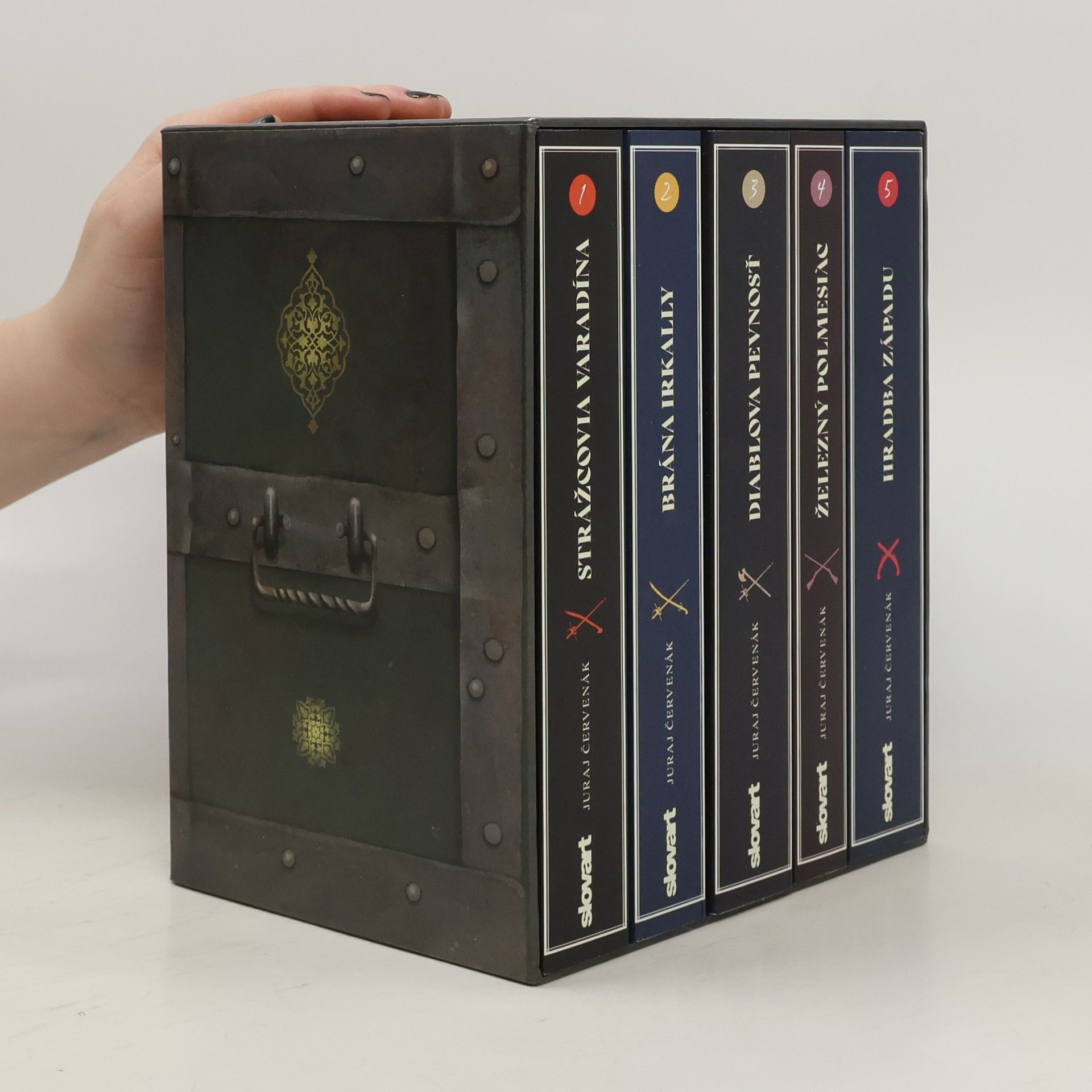 Juraj Červenák Dobrodružstvá kapitána Báthoryho 1-5