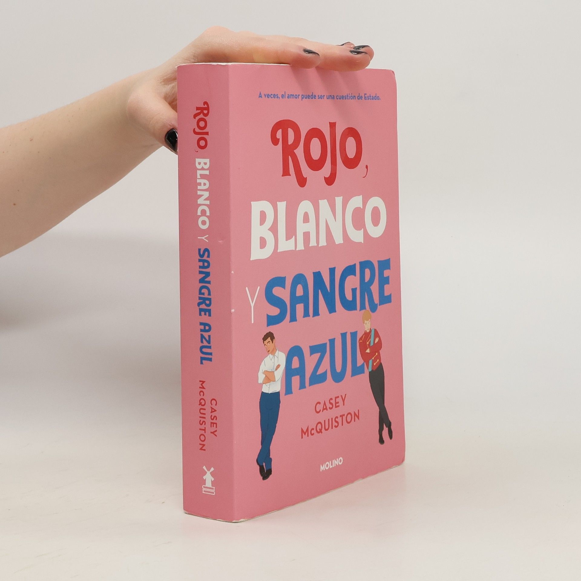 Casey McQuiston Rojo, blanco y sangre azul