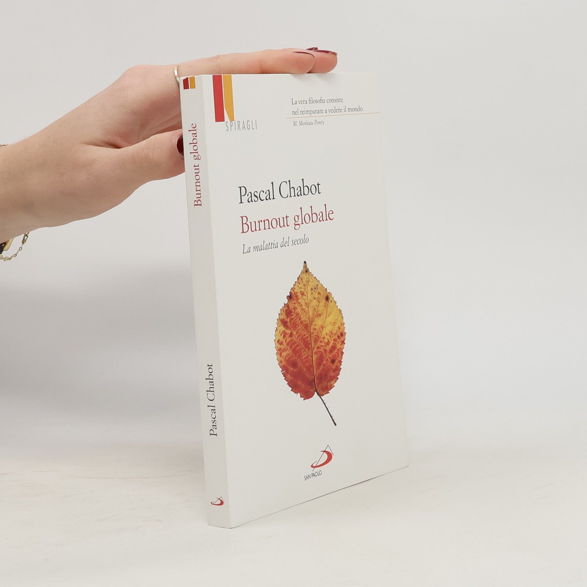 Pascal Chabot Burnout globale. La malattia del secolo