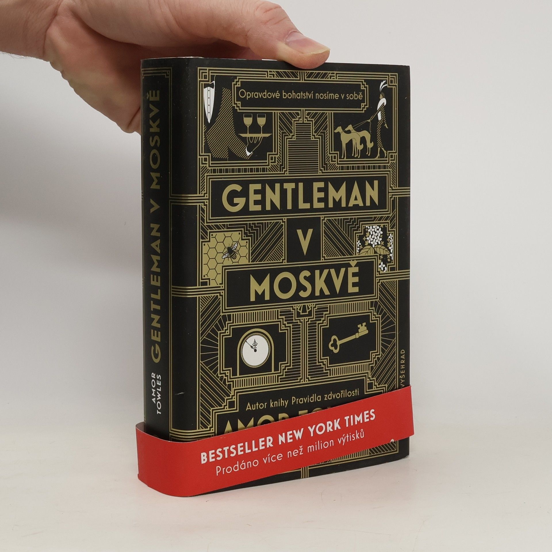 Amor Towles Gentleman v Moskvě