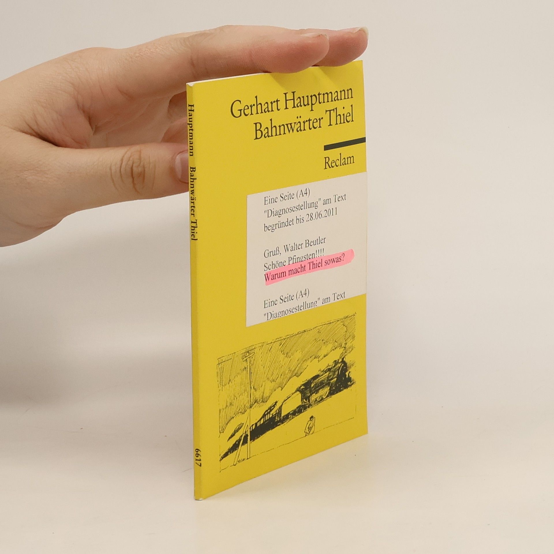 Gerhart Hauptmann Bahnwärter Thiel
