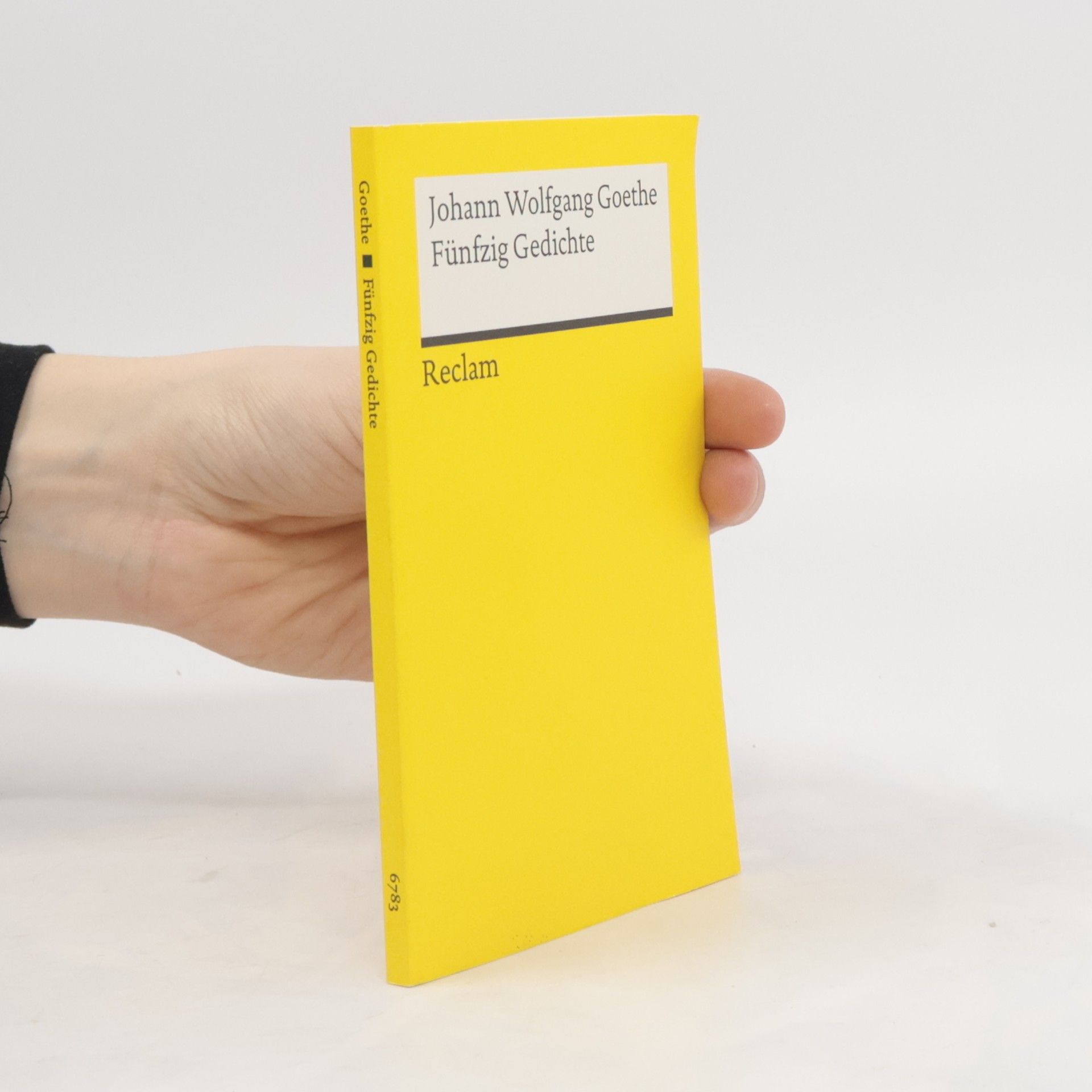 Johann Wolfgang von Goethe Fünfzig Gedichte