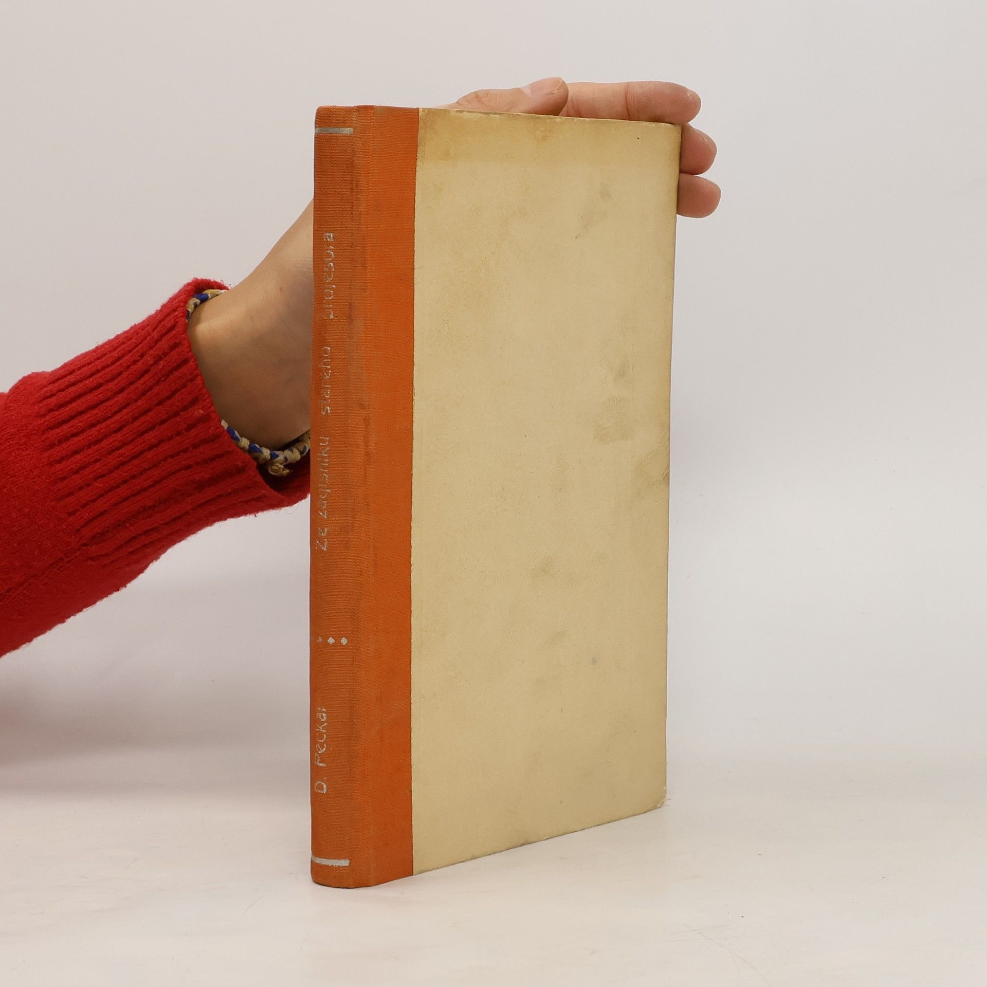 Dominik Pecka Ze zápisníku starého profesora