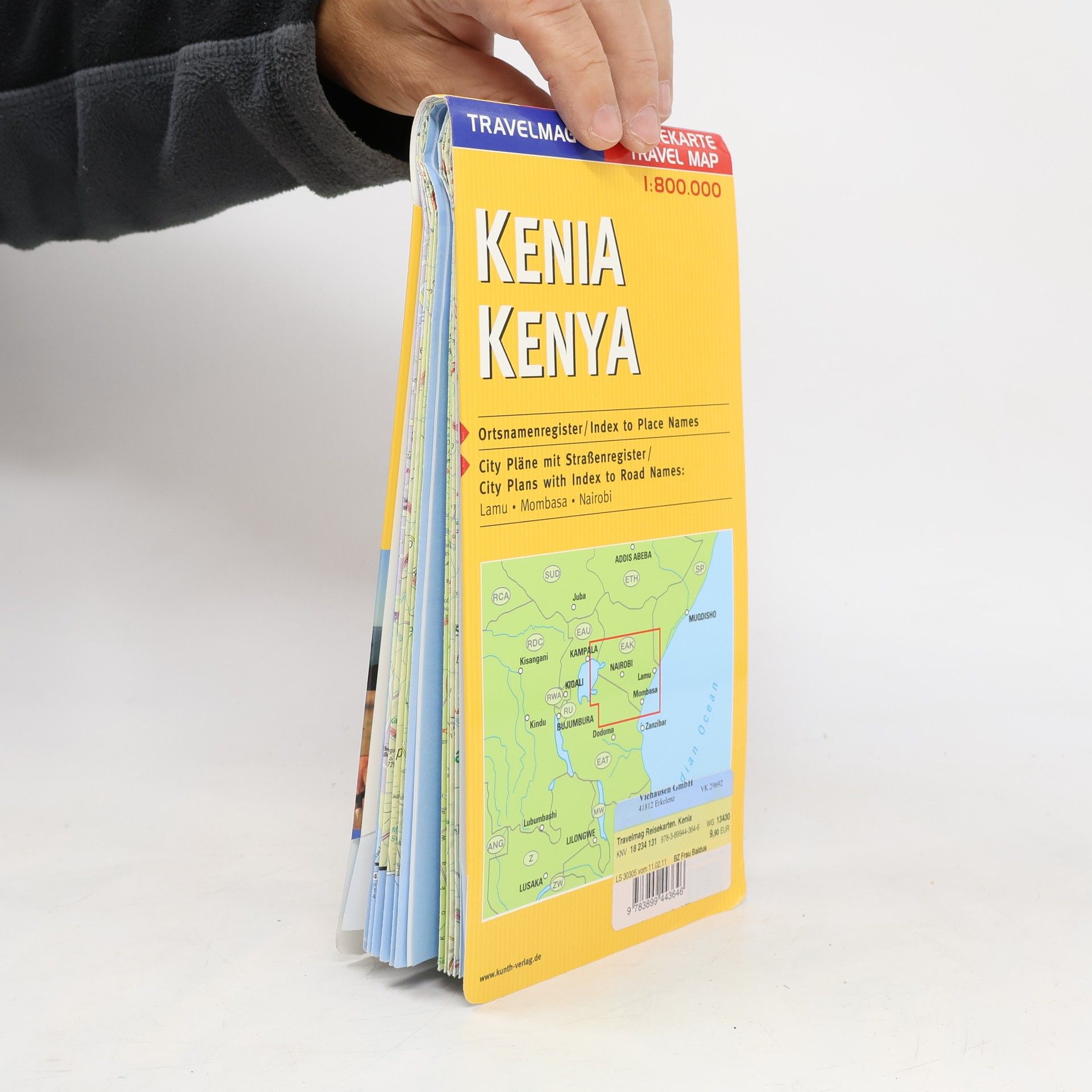 Collectif d'auteurs Kenia Kenya : 1:800 000 Kenya