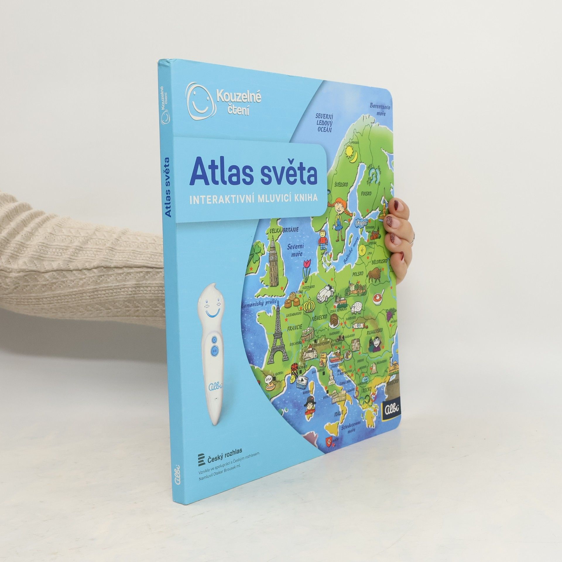 Tereza Kocová Atlas světa. Interaktivní mluvící kniha