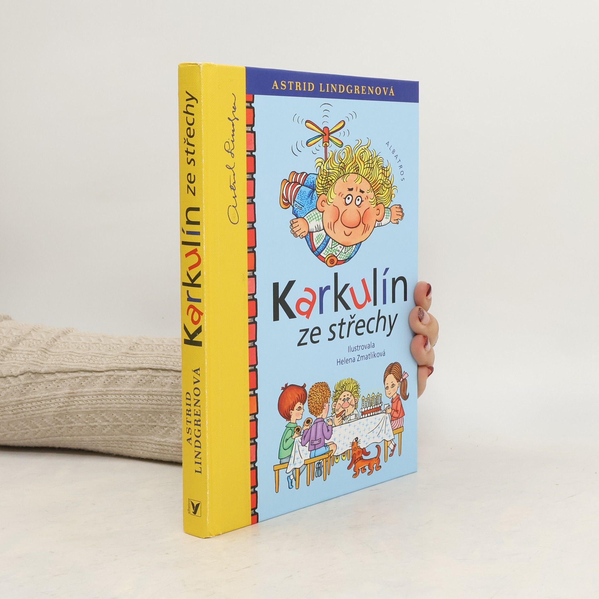 Helena Zmatlíková Karkulín ze střechy