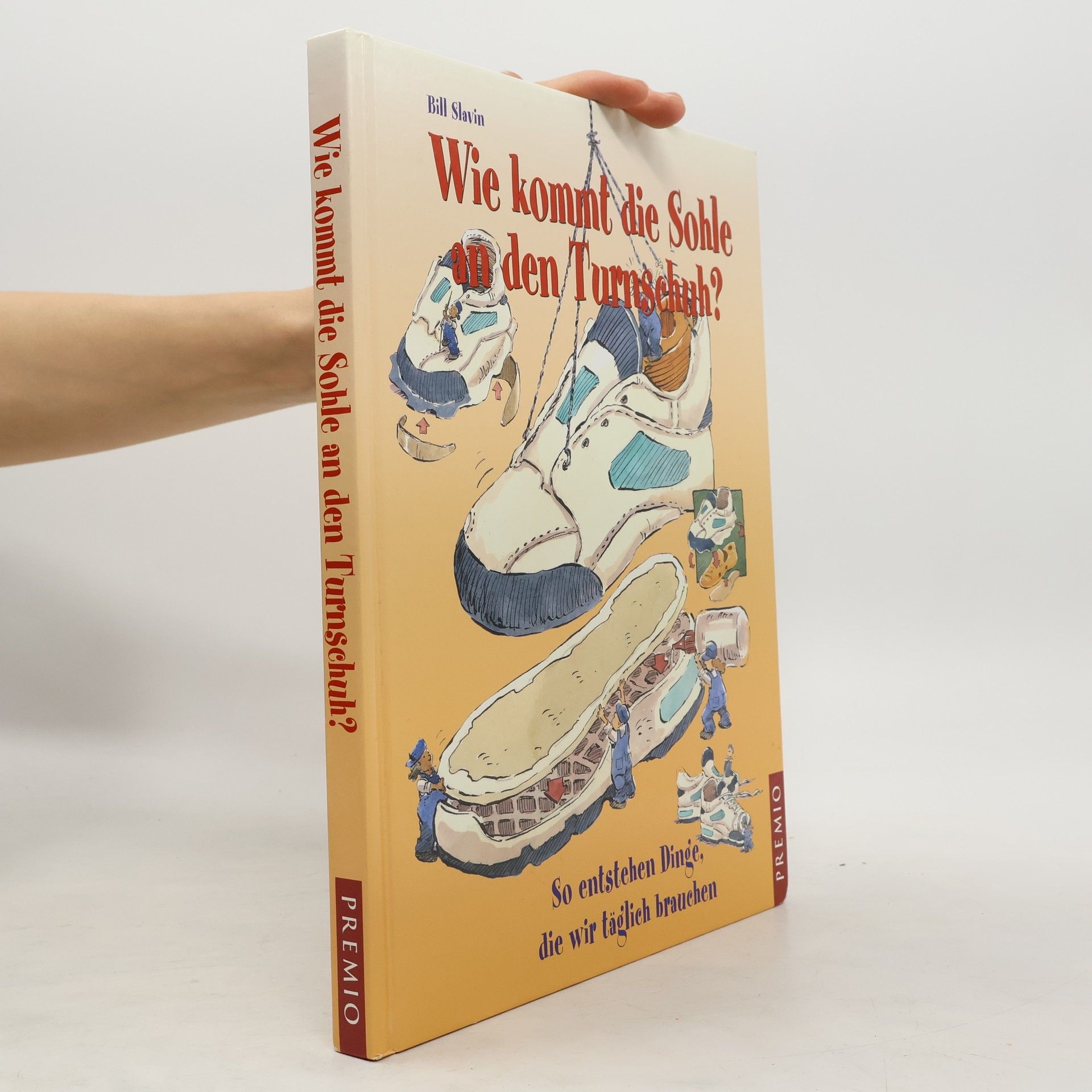 Wie kommt die Sohle an den Turnschuh?