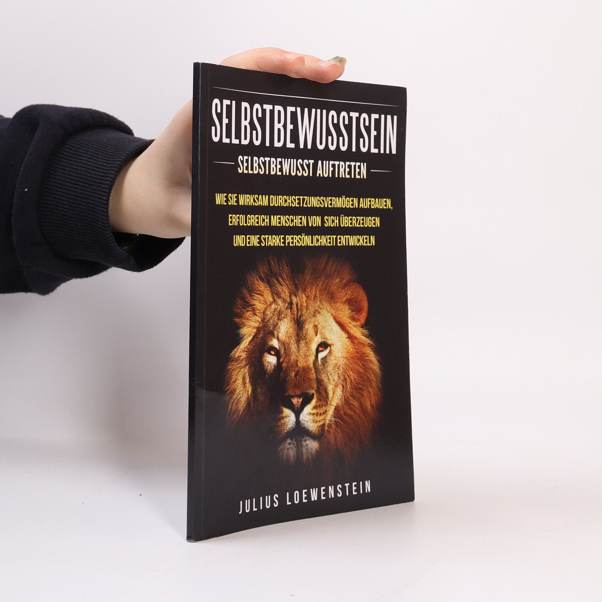 Julius Loewenstein Selbstbewusstsein