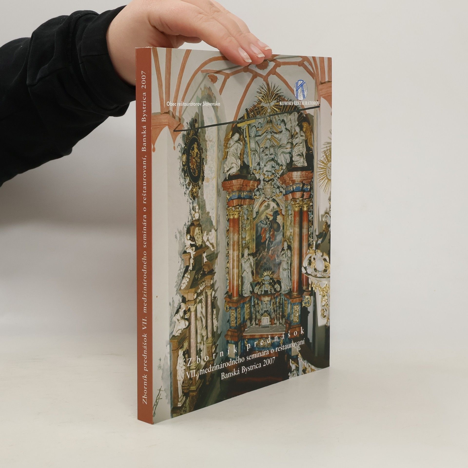 Maria Möller Zbornik prednášok VII. medzinárodného seminára o reštaurování