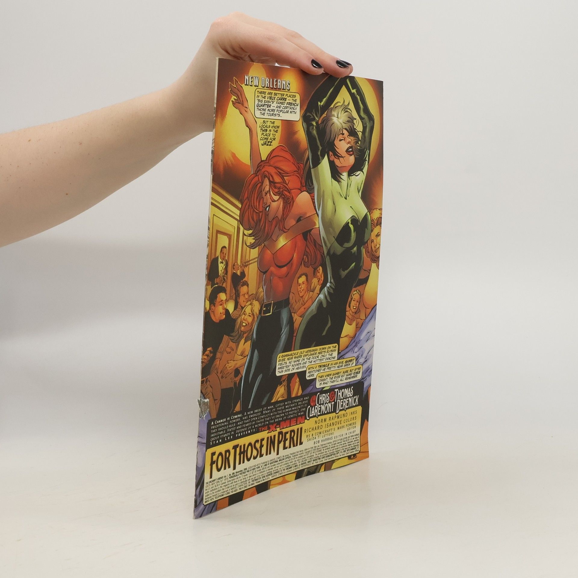 The X-Men. For Those in Peril