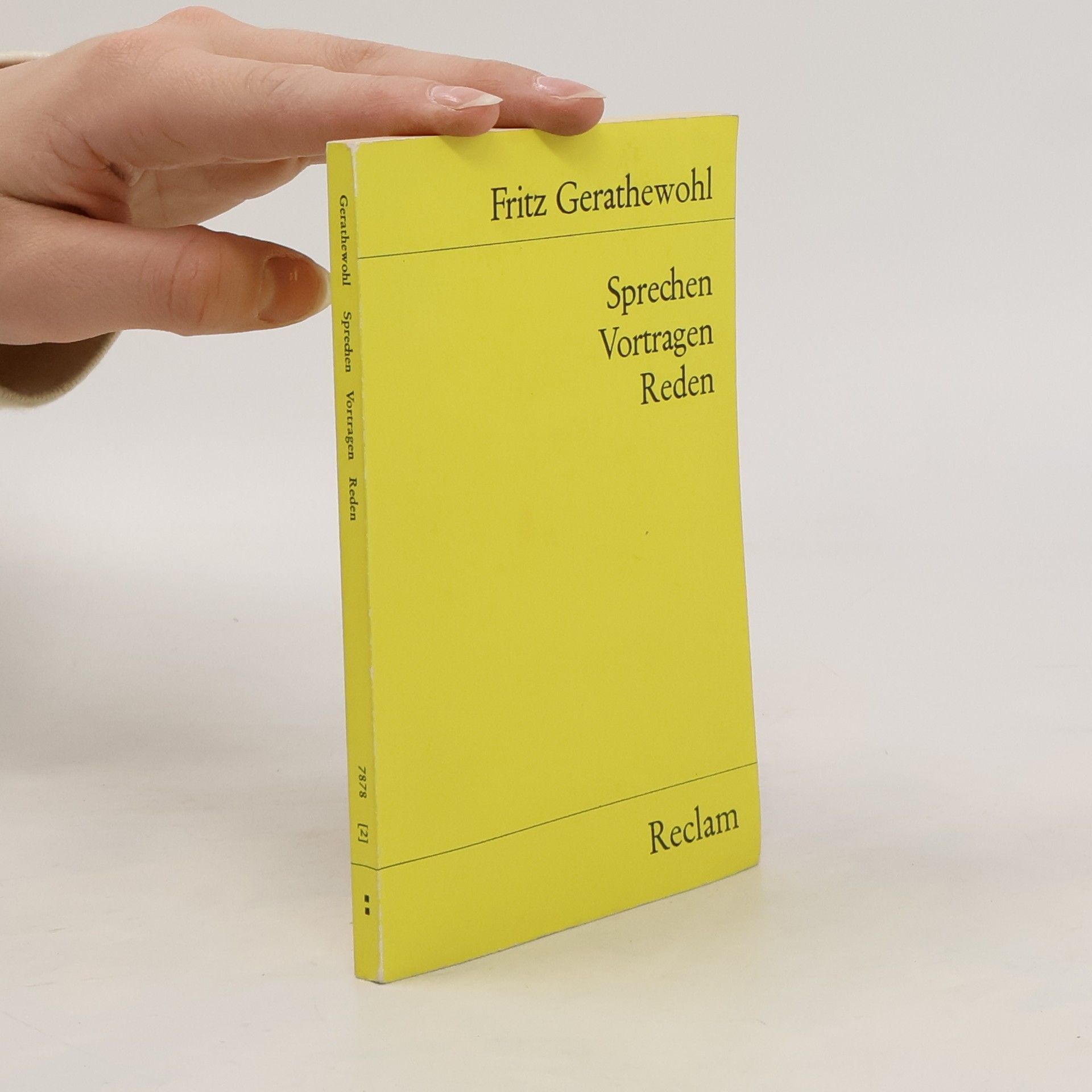 Sprechen, Vortragen, Reden