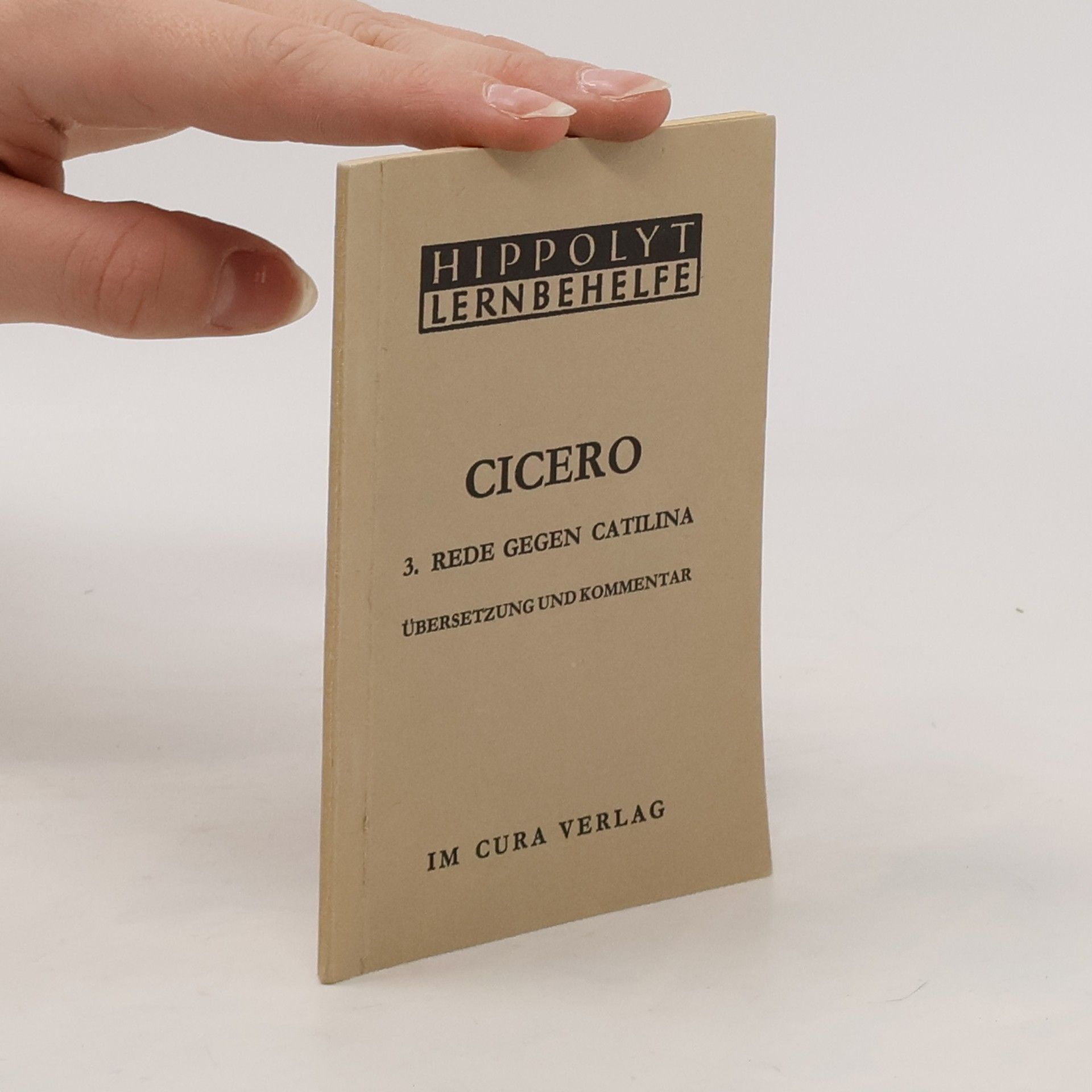 Marcus Tullius Cicero Rede gegen Catilina