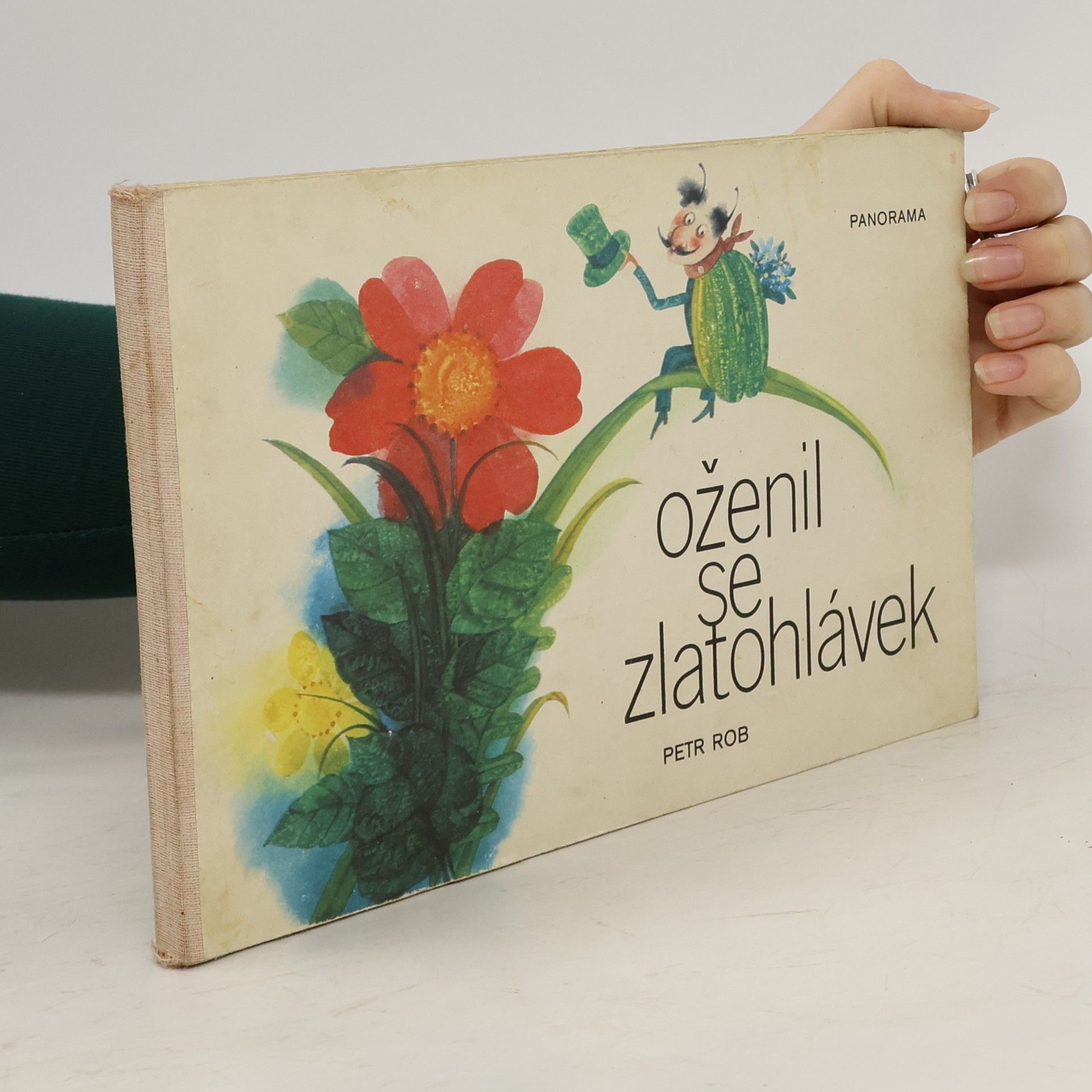 Petr Rob Oženil se zlatohlávek