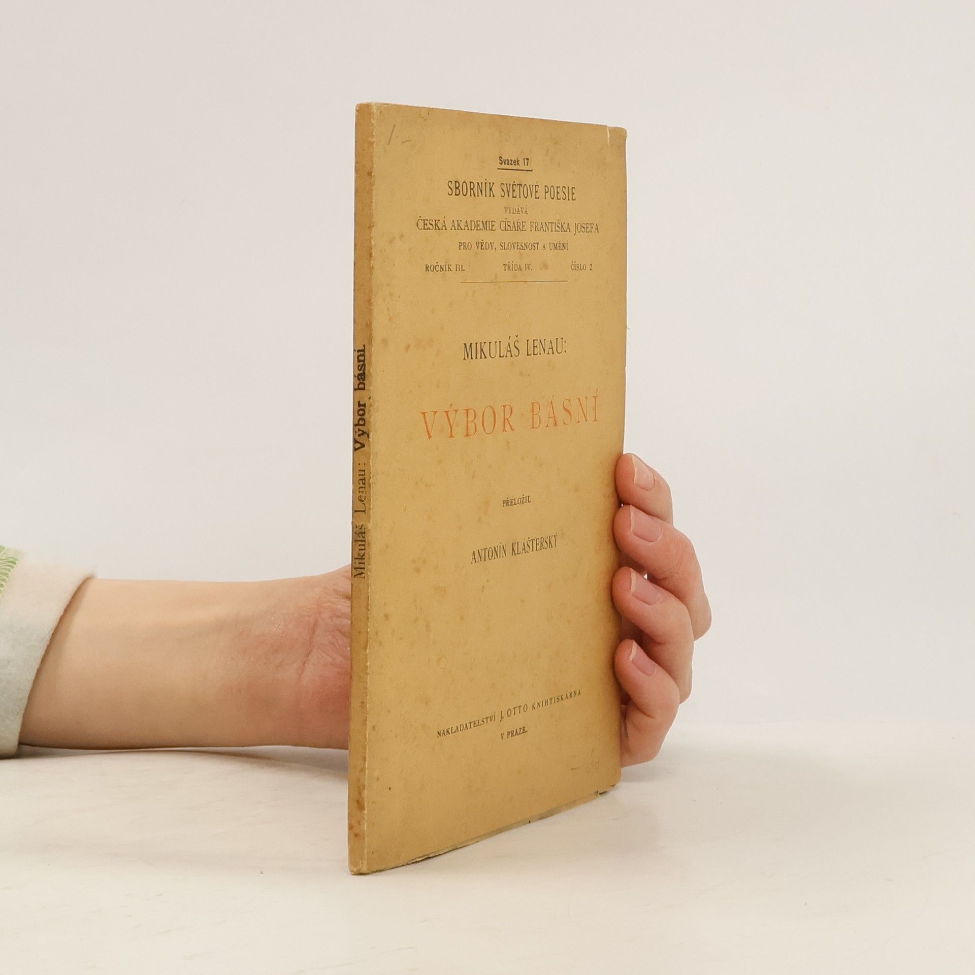 Mikuláš Lenau Výbor básní