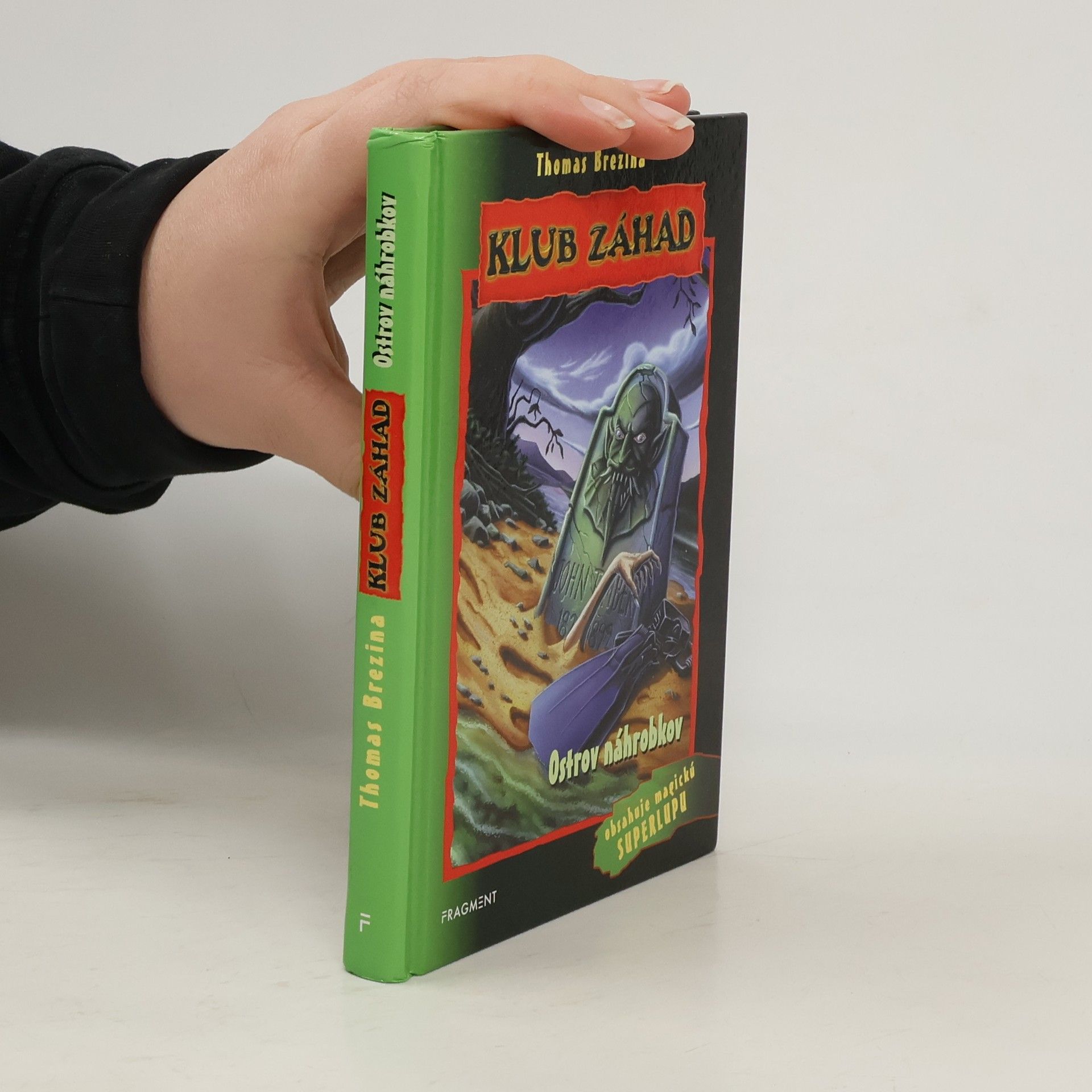 Thomas Brezina Klub záhad: Ostrov náhrobkov