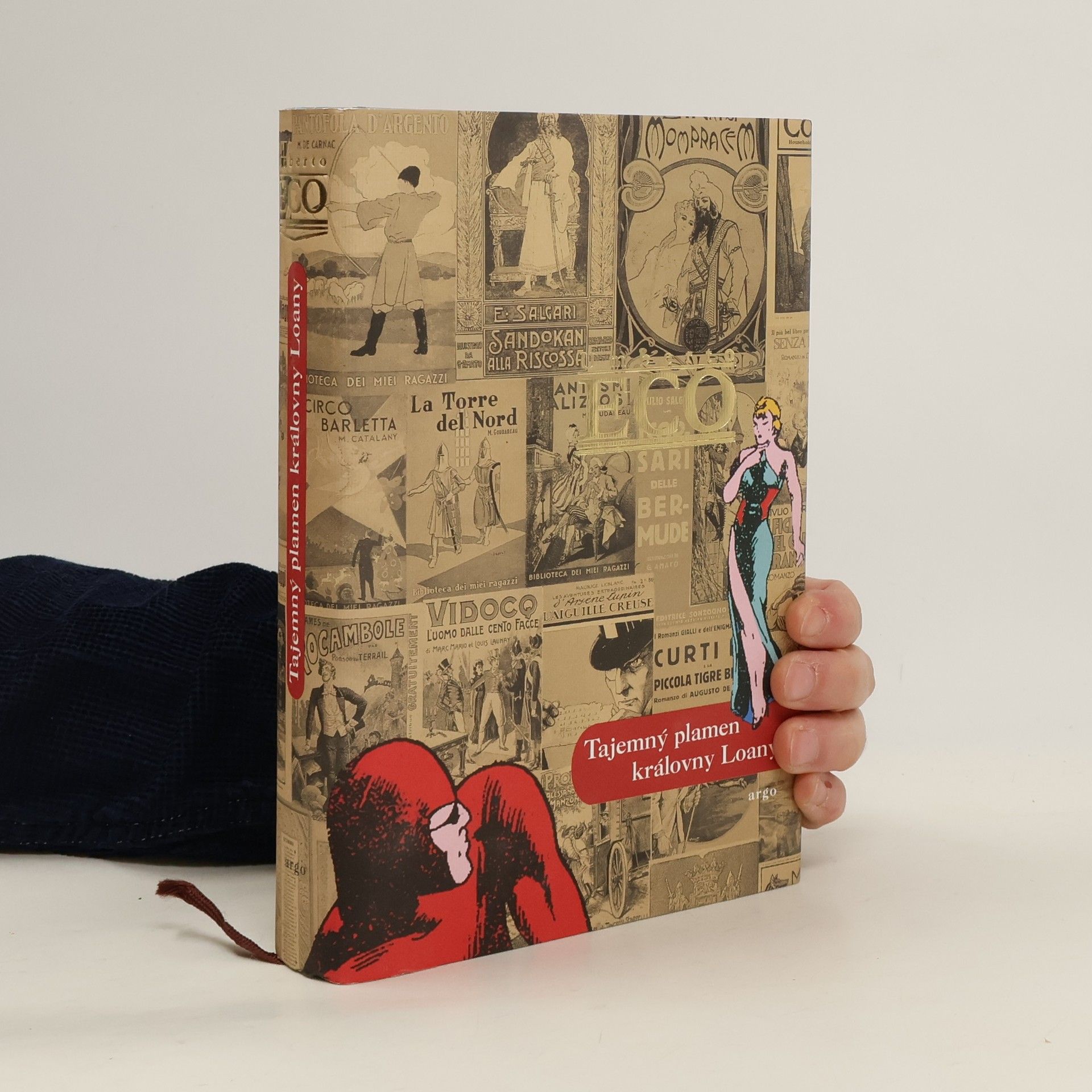 Umberto Eco Tajemný plamen královny Loany: Ilustrovaný román