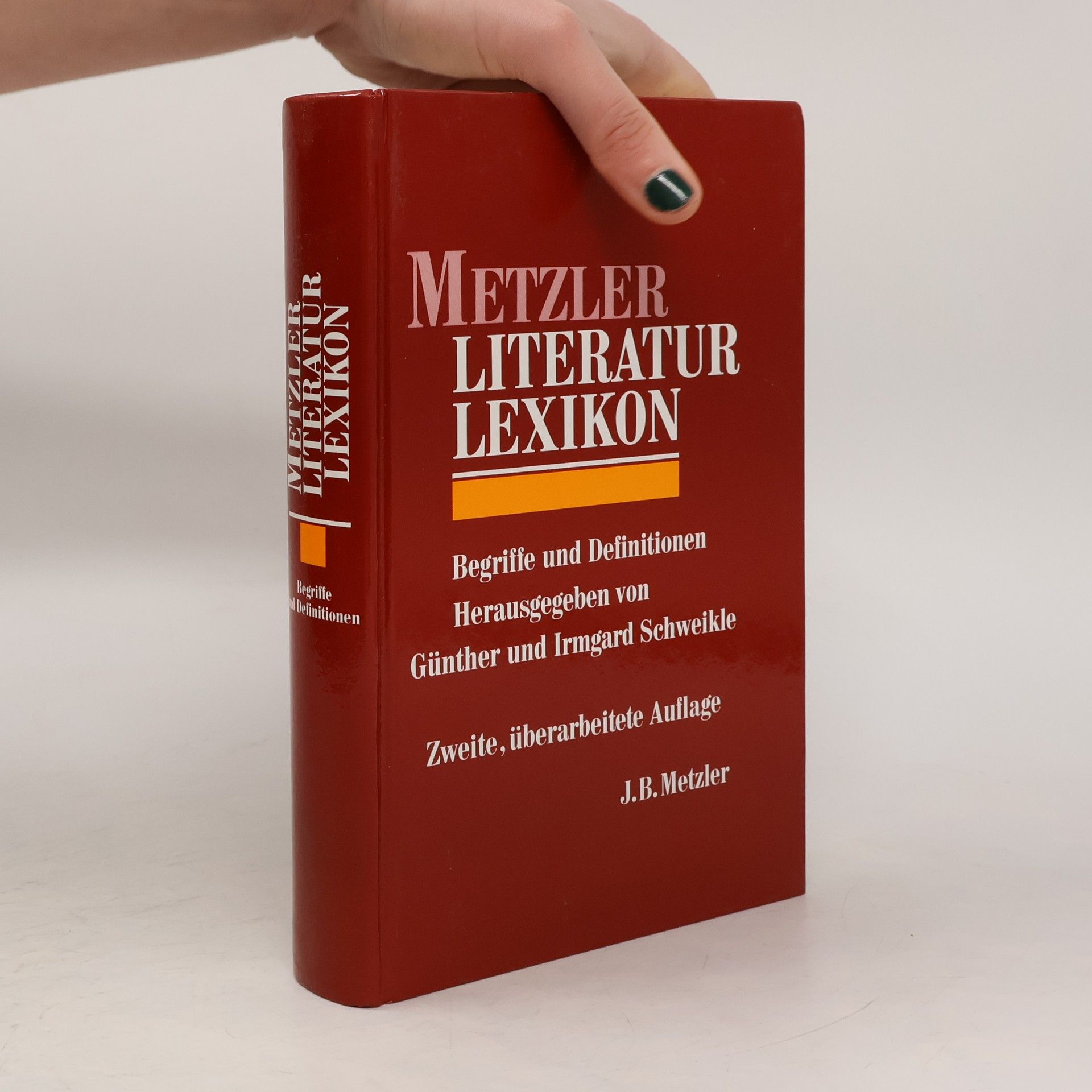 Günther Schweikle Metzler-Literatur-Lexikon