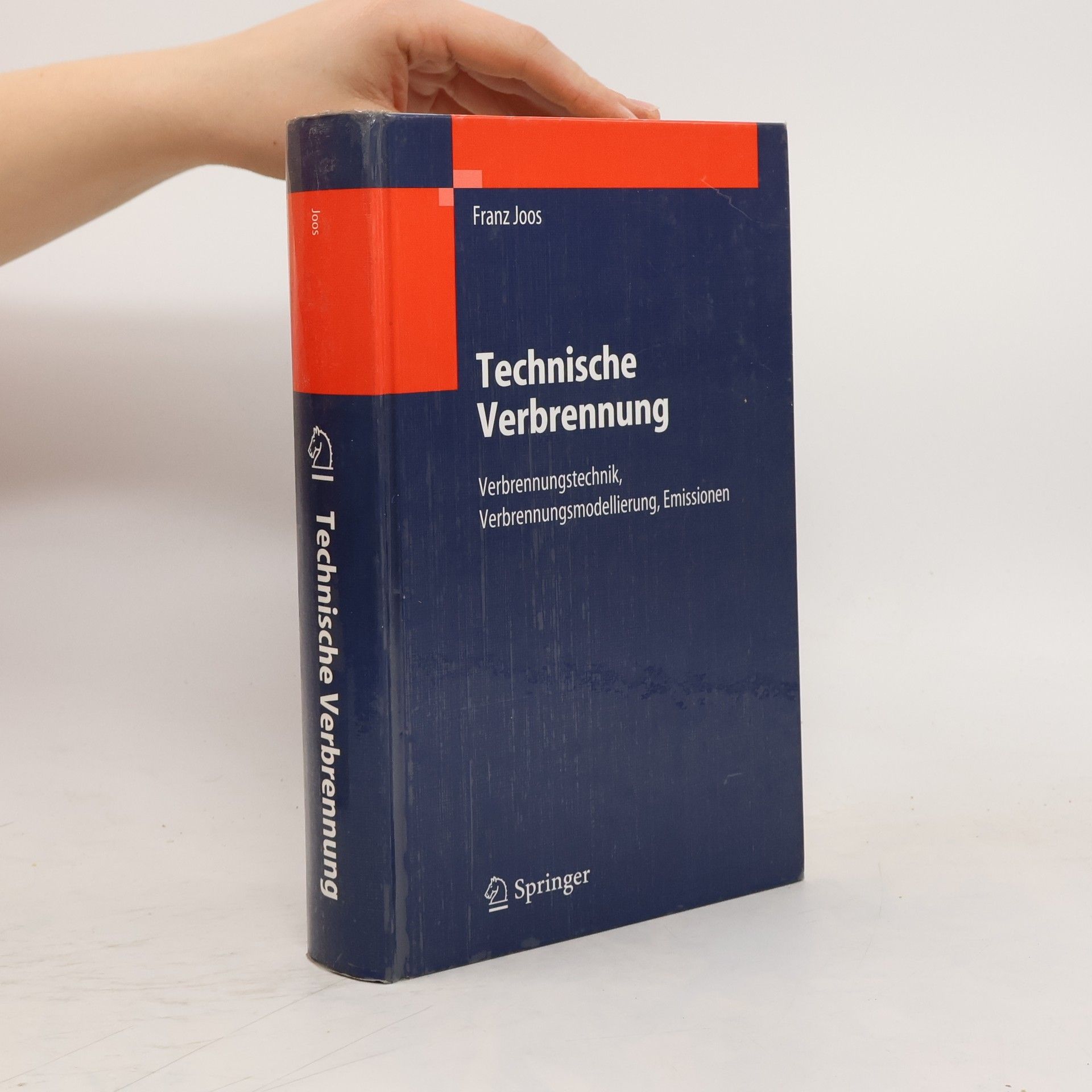 Franz Joos Technische Verbrennung