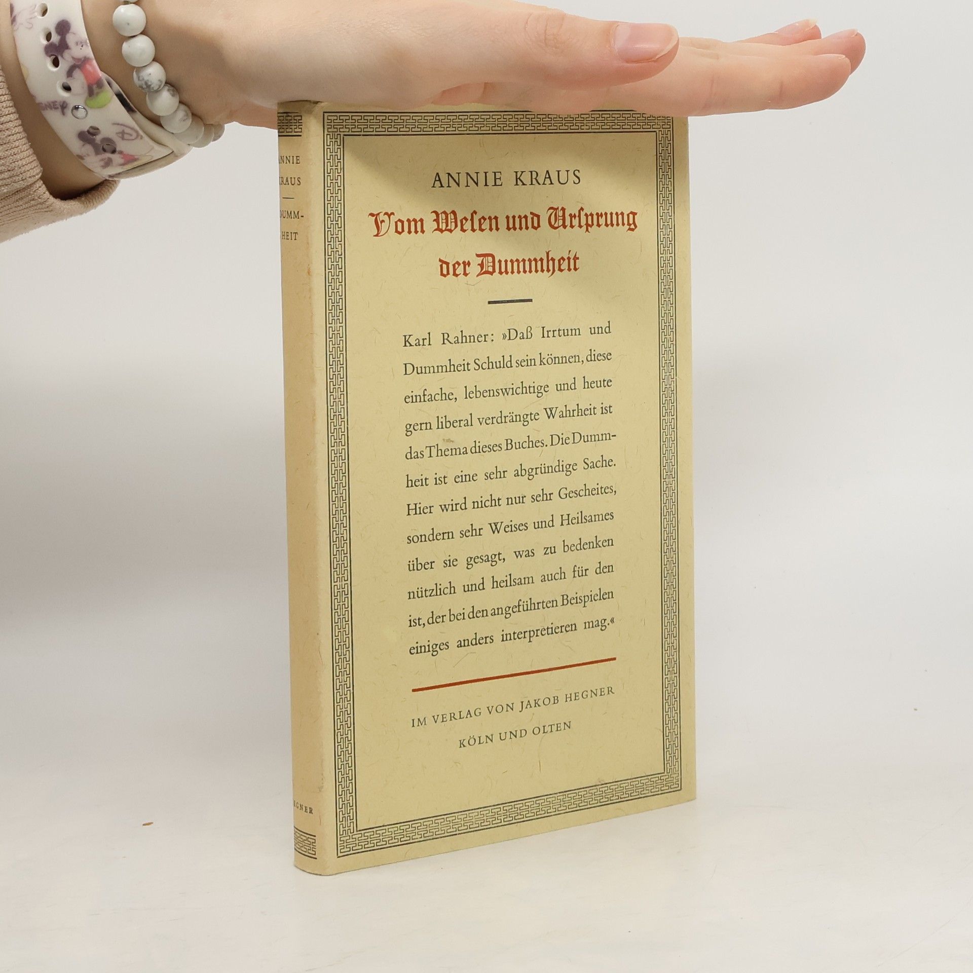 Vom Wesen und Ursprung der Dummheit