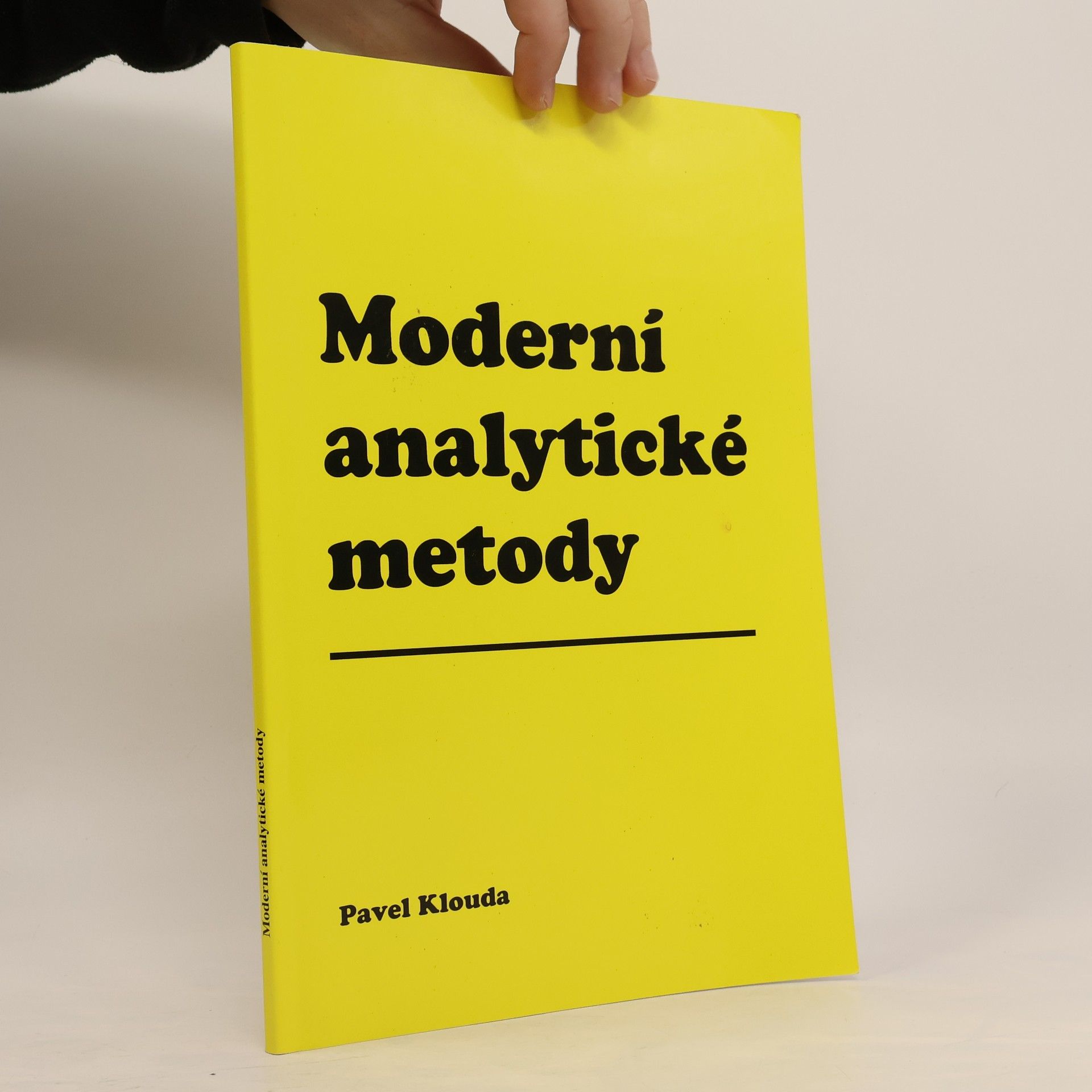 Pavel Klouda Moderní analytické metody
