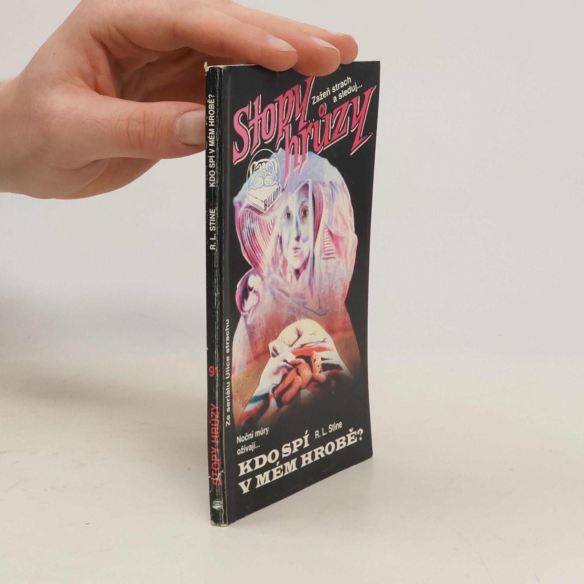 R. L. Stine Stopy hrůzy: Kdo spí v mém hrobě?