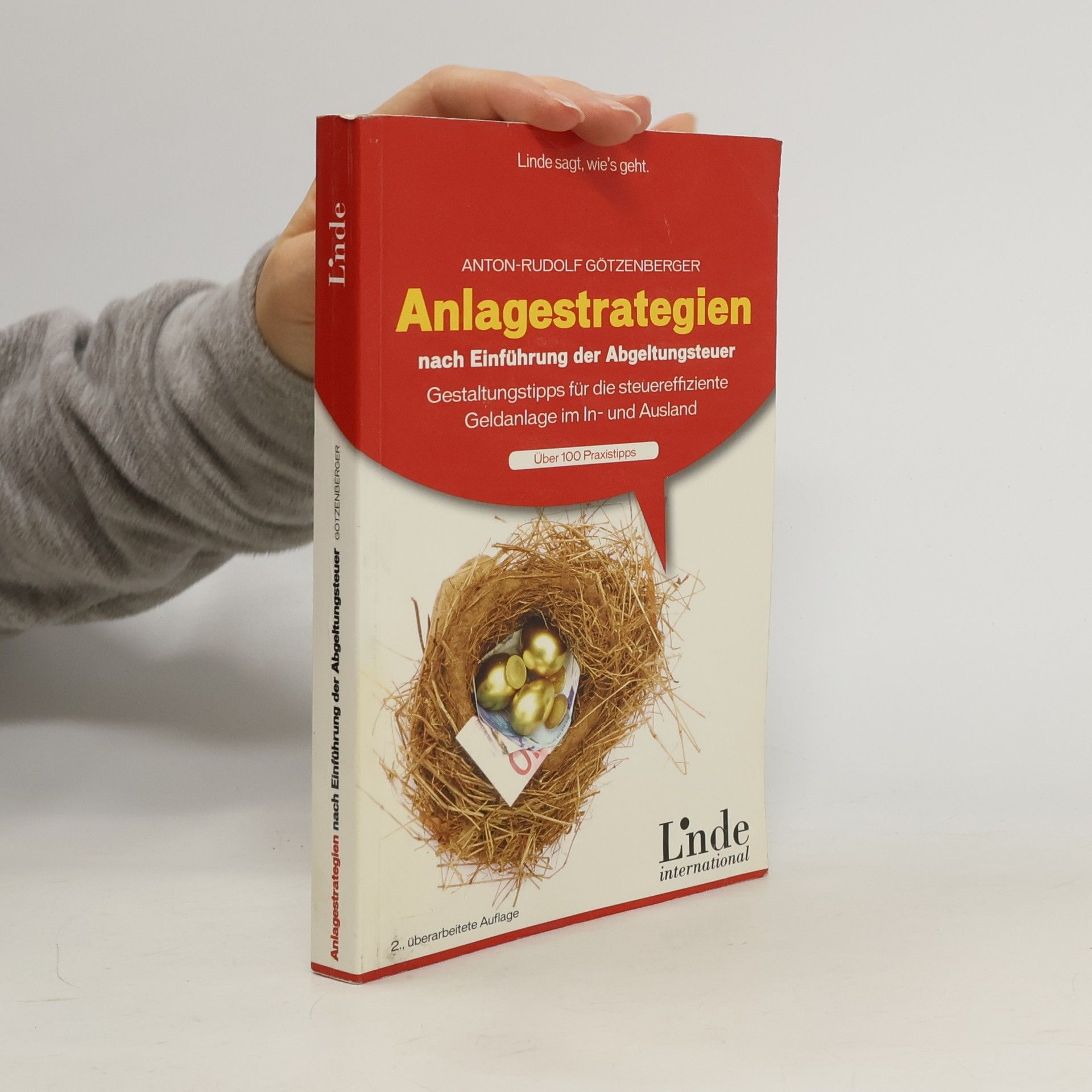 Anton-Rudolf Götzenberger Anlagestrategien nach Einfuhrung der Abgeltungsteuer