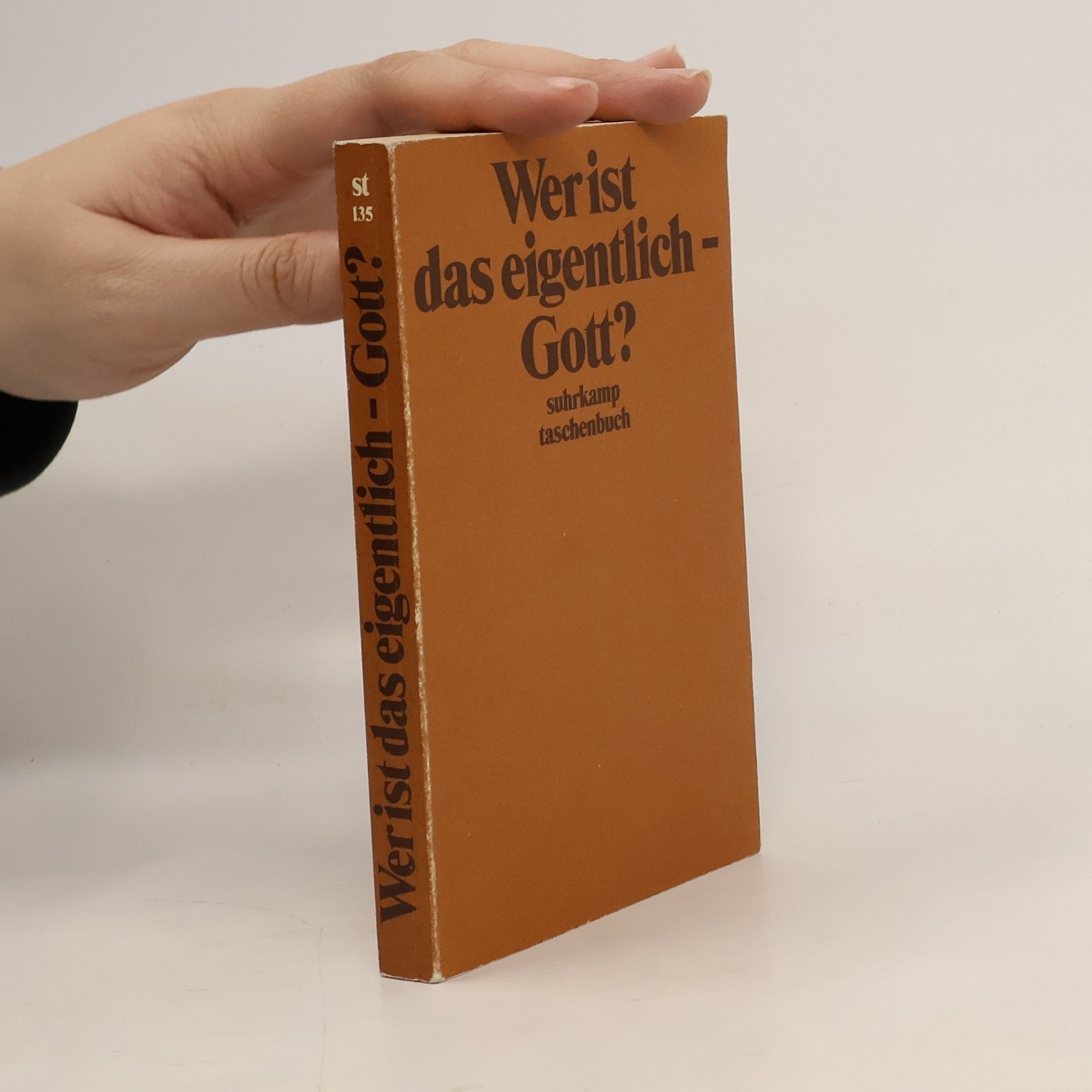 Hans-Jürgen Schultz-Coulon Suhrkamp Taschenbuch - 135: Wer ist das eigentlich - Gott?