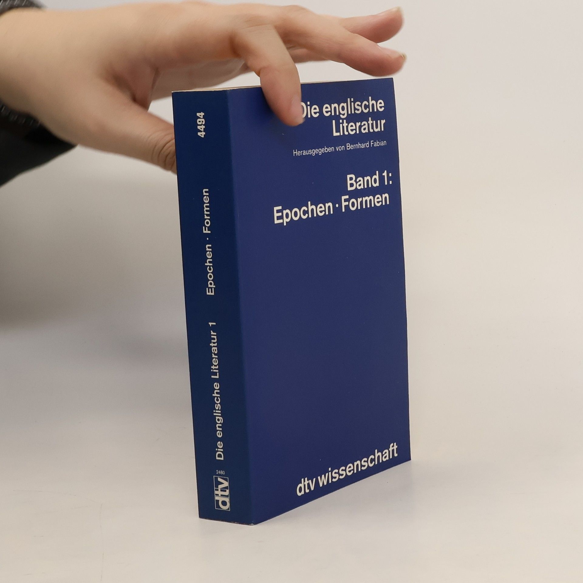 Die englische Literatur. Band 1