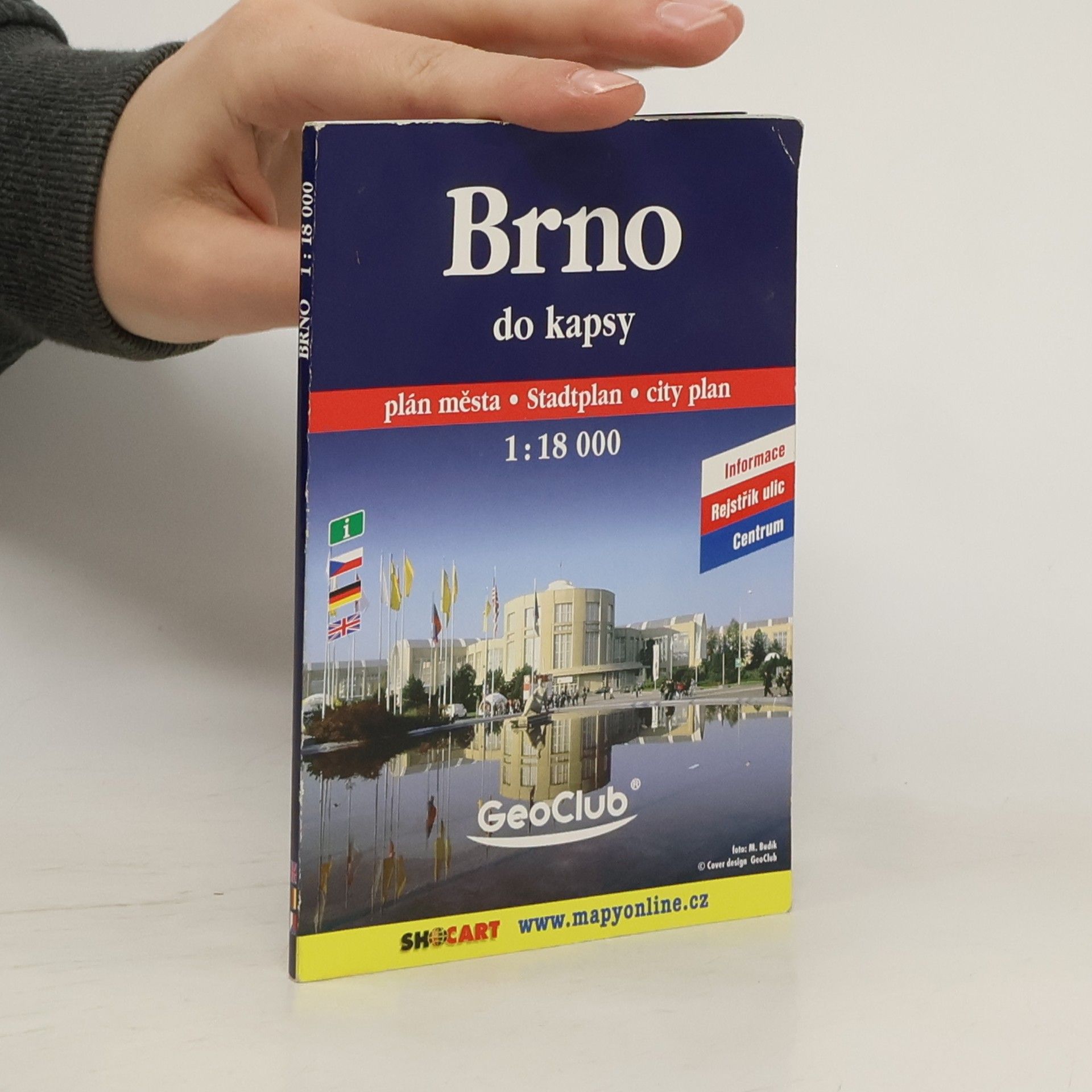 Collectif d'auteurs Brno do kapsy : plán města