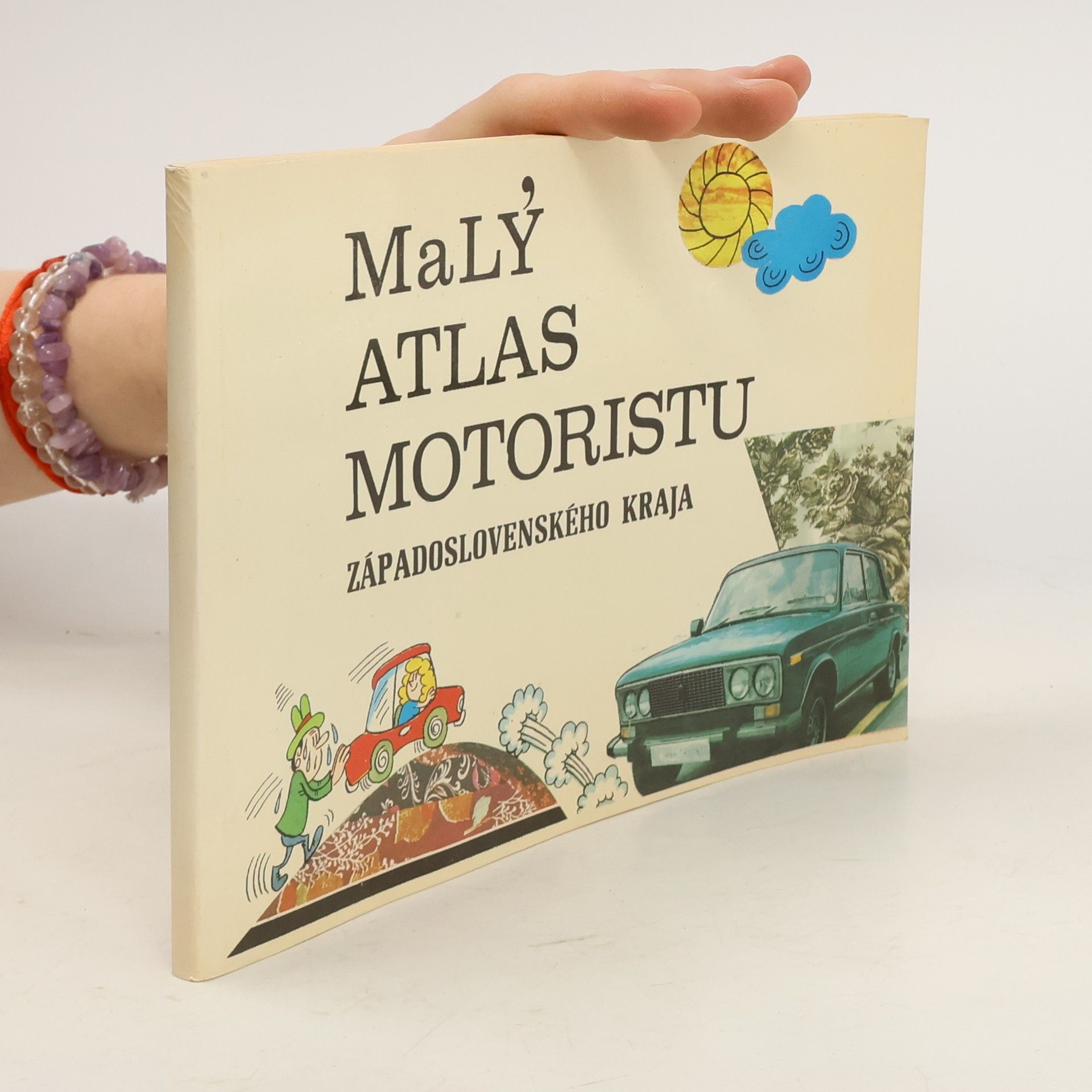 Milan Kenda Malý atlas motoristu západoslovenského kraja