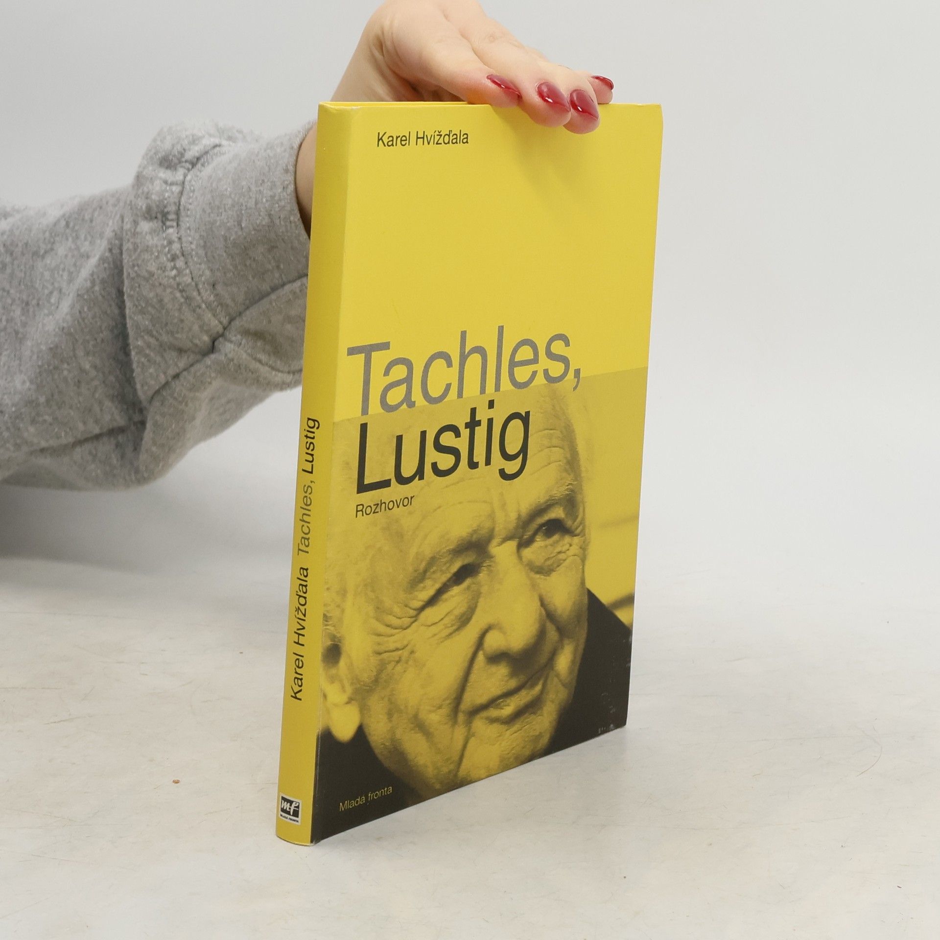 Arnošt Lustig Tachles, Lustig. Rozhovor s Arnoštem Lustigem jsme vedli od dubna do začátku srpna 2010 v Praze-Nuslích v restauraci hotelu Union