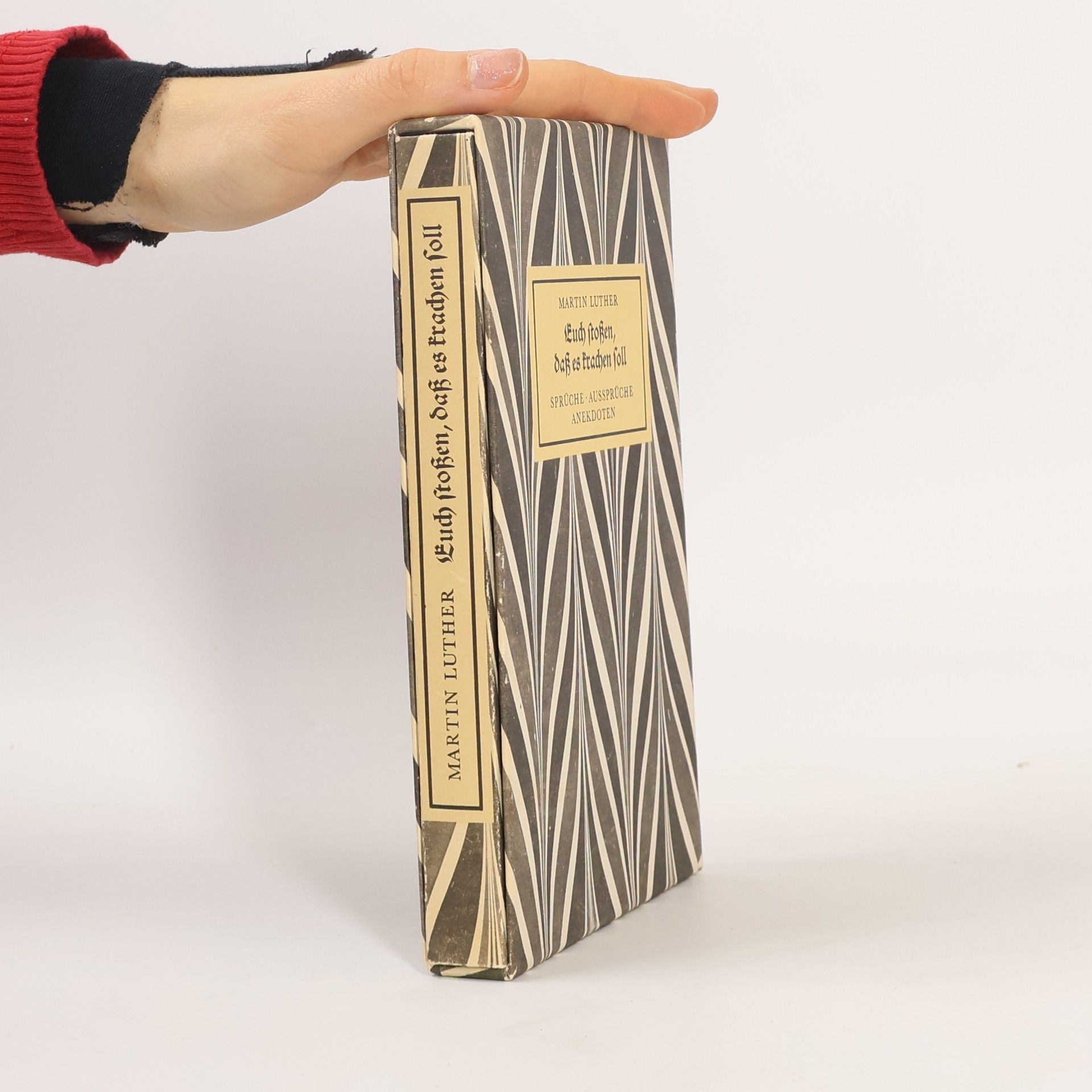 Martin Luther Euch stossen, dass es krachen soll