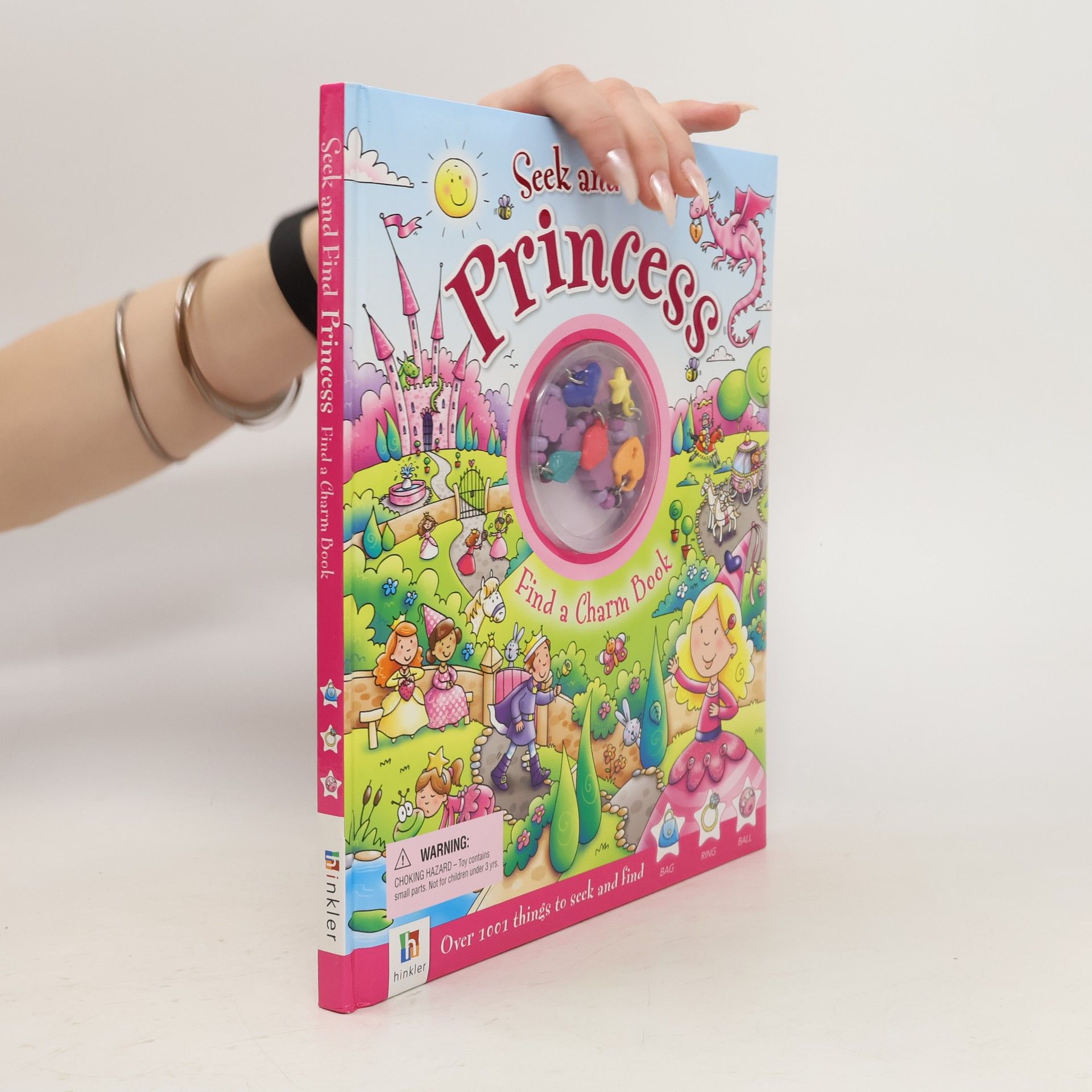 Rachel Elliot Seek and Find Princess Find a Charm Book