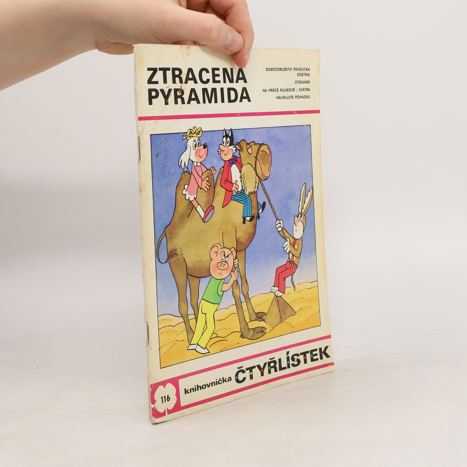 Čtyřlístek 116. Ztracená pyramida