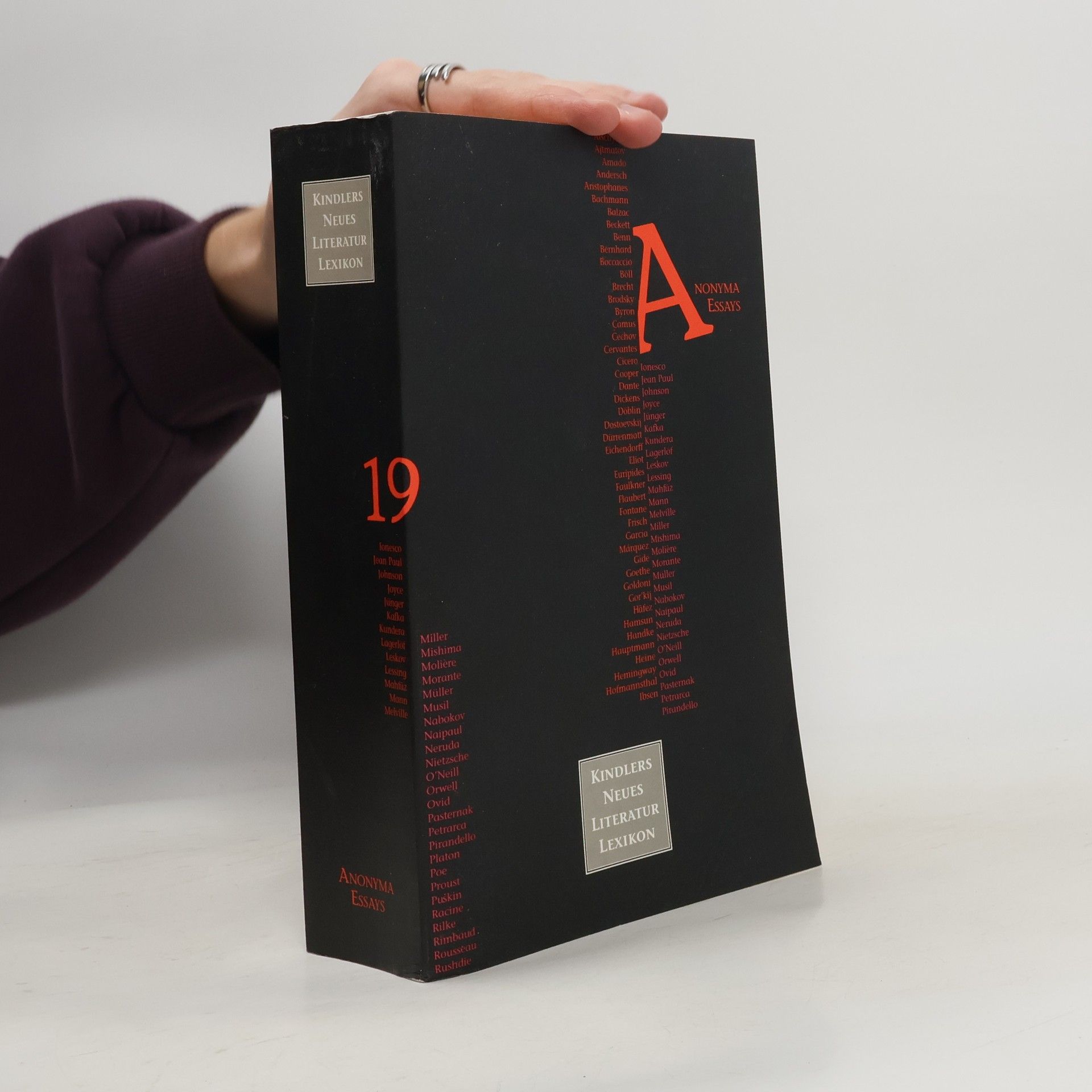 Jens-Walter Lüpkes Kindlers neues Literatur Lexikon. Studienausgabe LA-ZZ Band 19