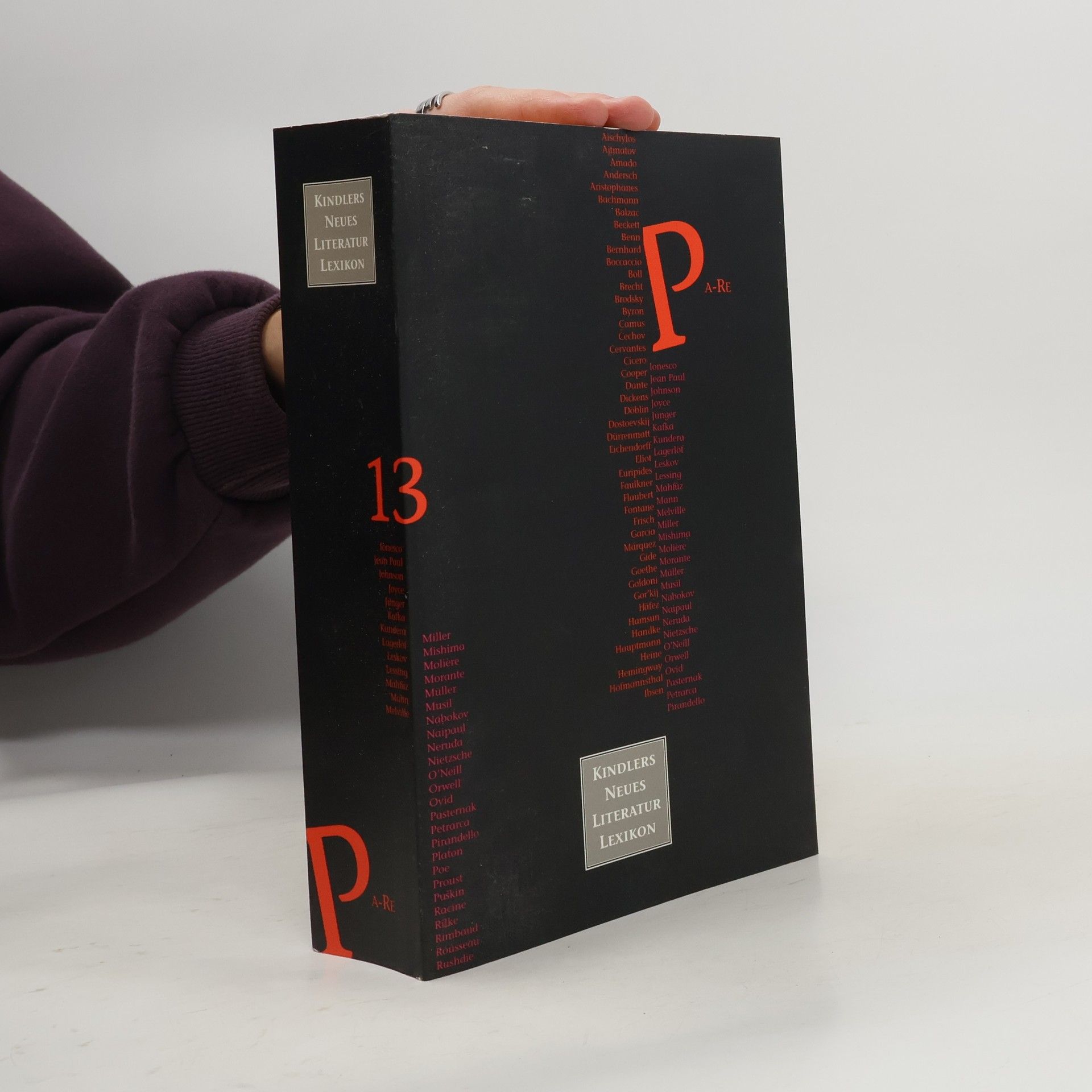 Jens-Walter Lüpkes Kindlers neues Literatur Lexikon. Studienausgabe PA-RE Band 13