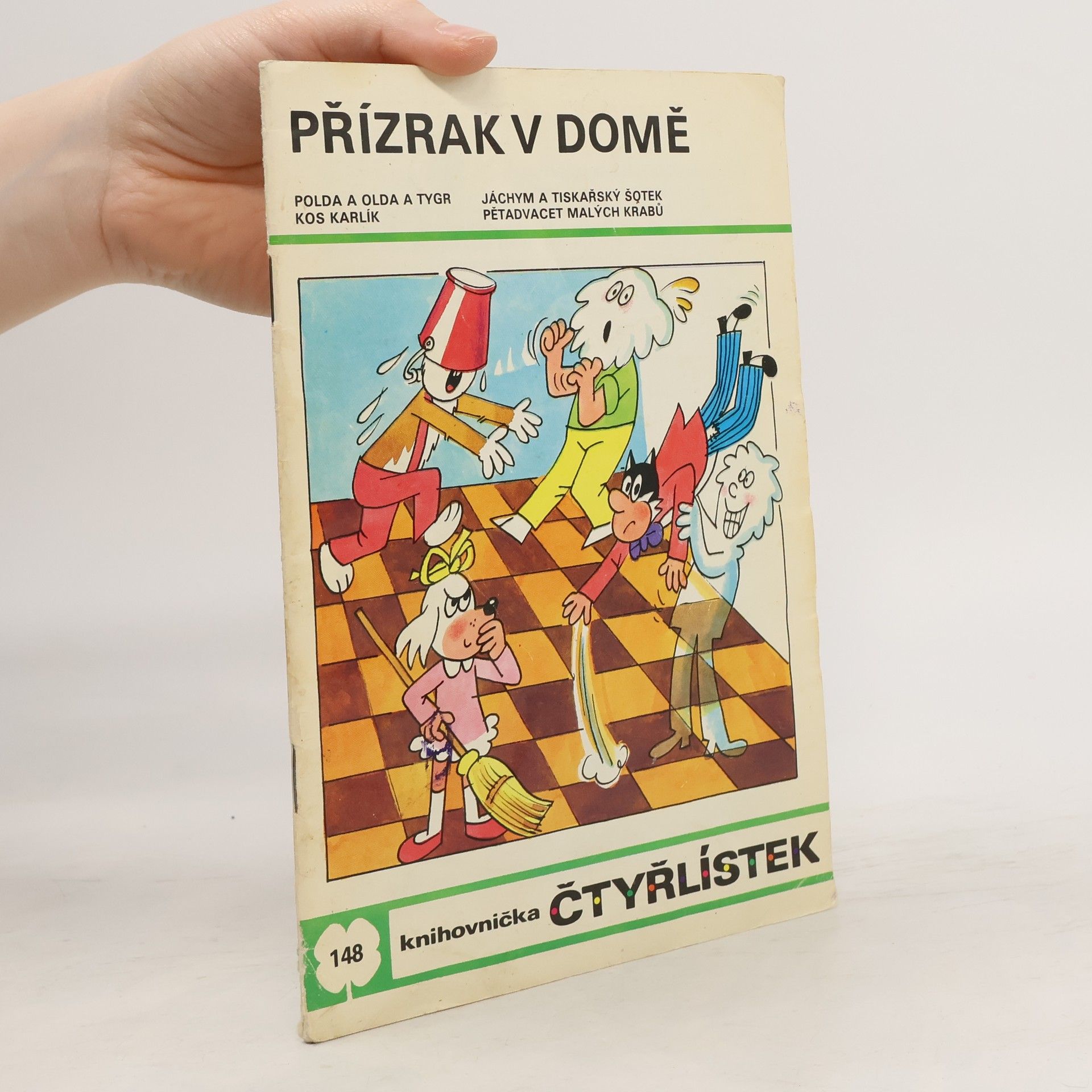 Jaroslav Němeček Čtyřlístek 148. Přízrak v domě