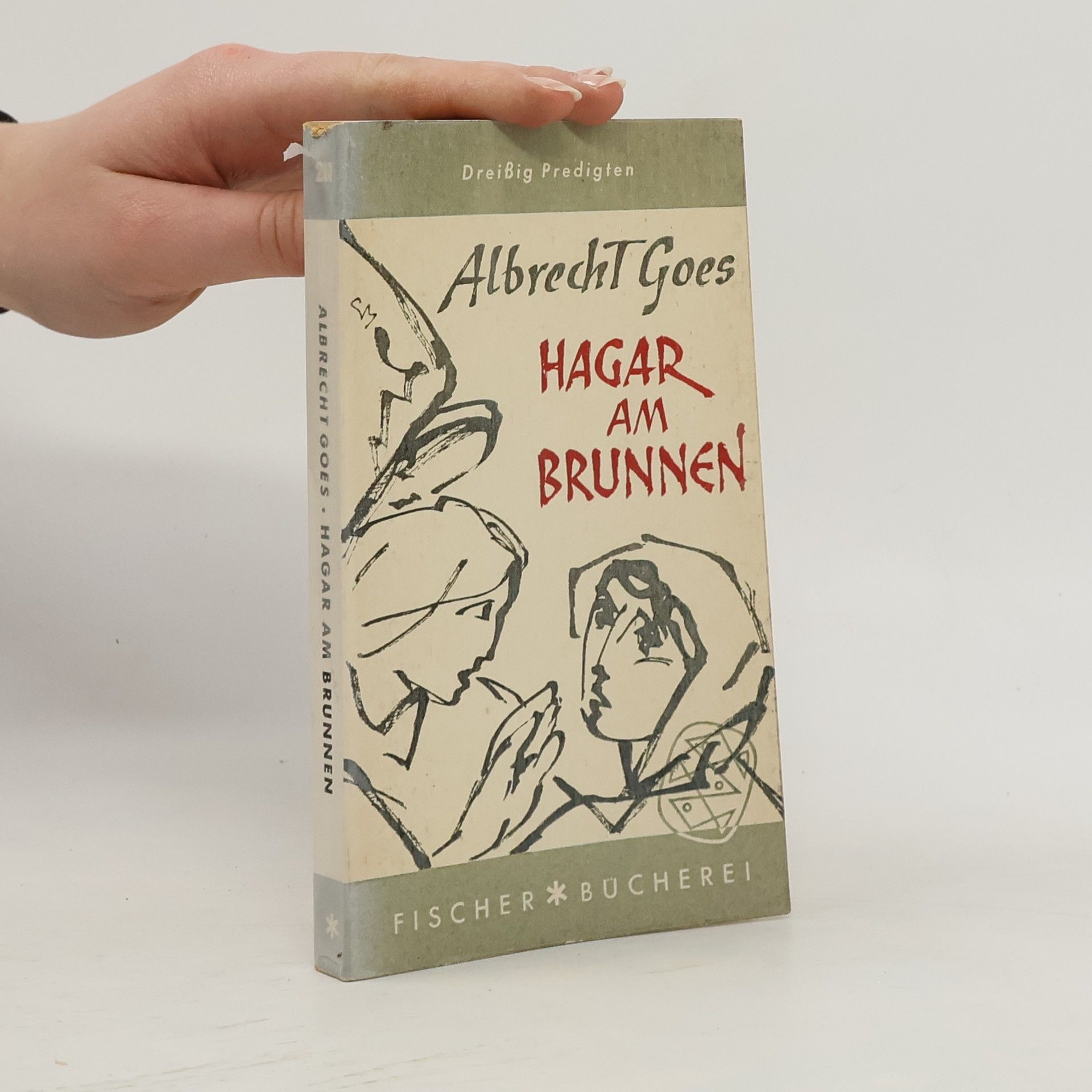 Albrecht Goes Hagar am Brunnen