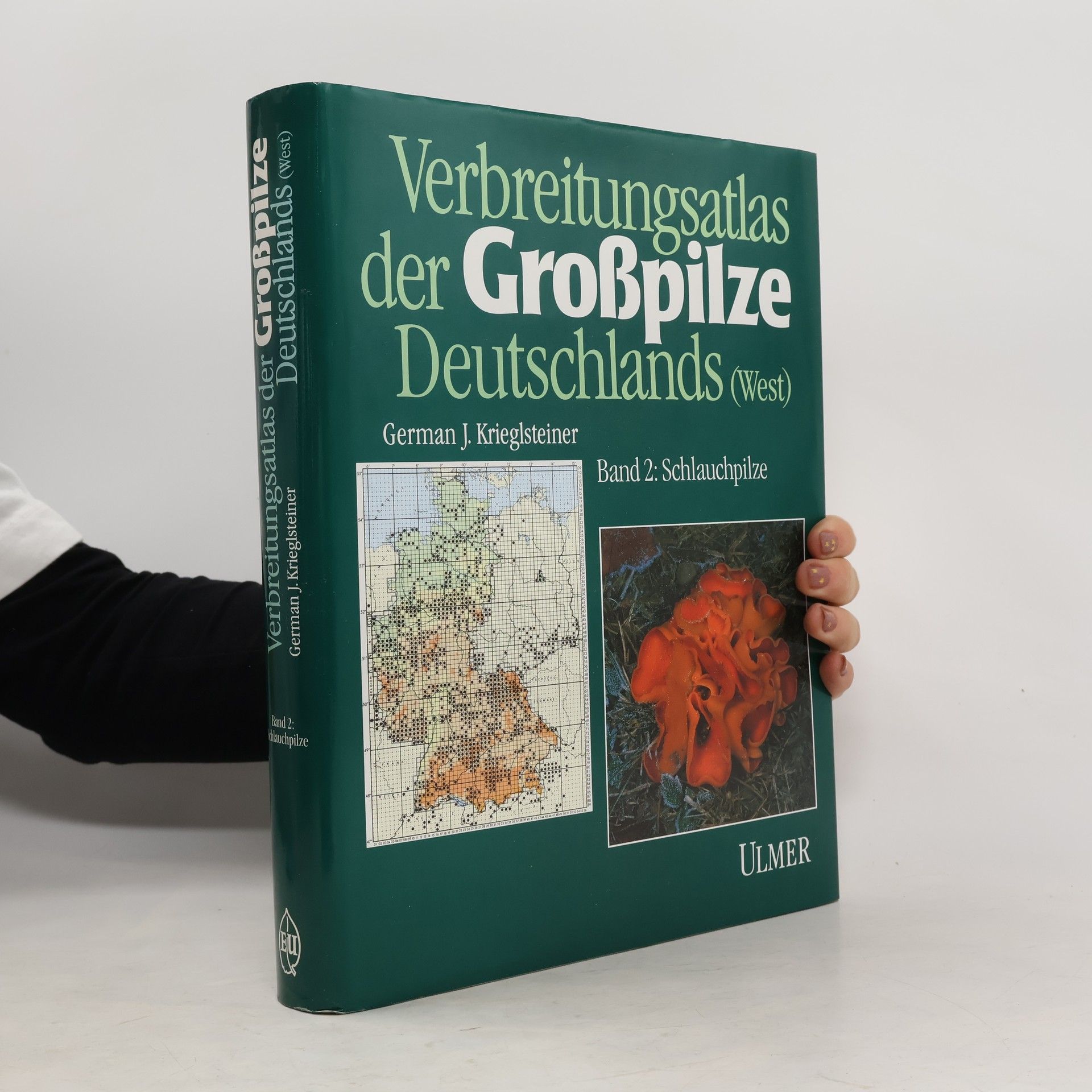German J. Krieglsteiner Verbreitungsatlas der Grosspilze Deutschlands (West)