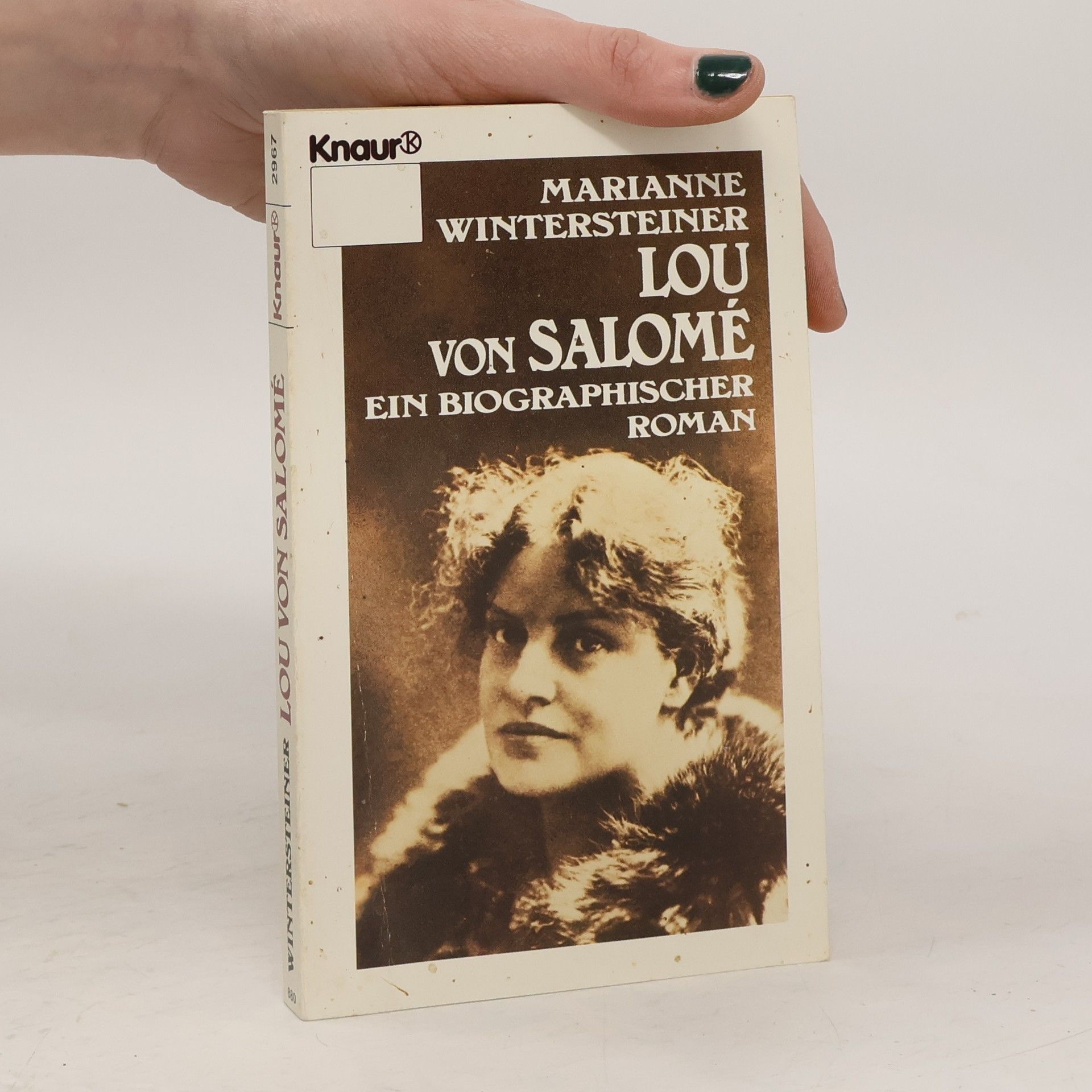 Marianne Wintersteiner Knaur Taschenbücher: Lou von Salomé