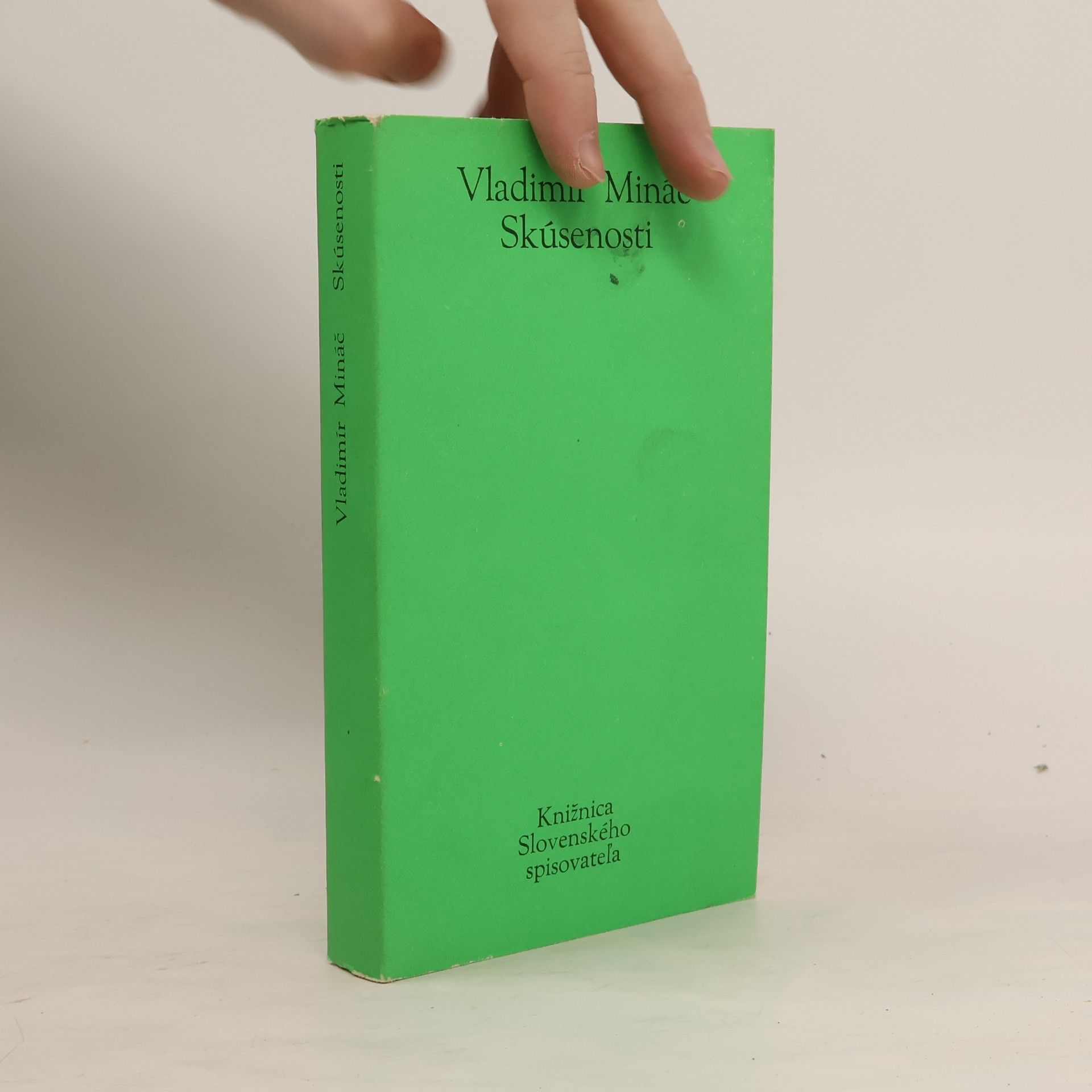 Vladimír Mináč Skúsenosti