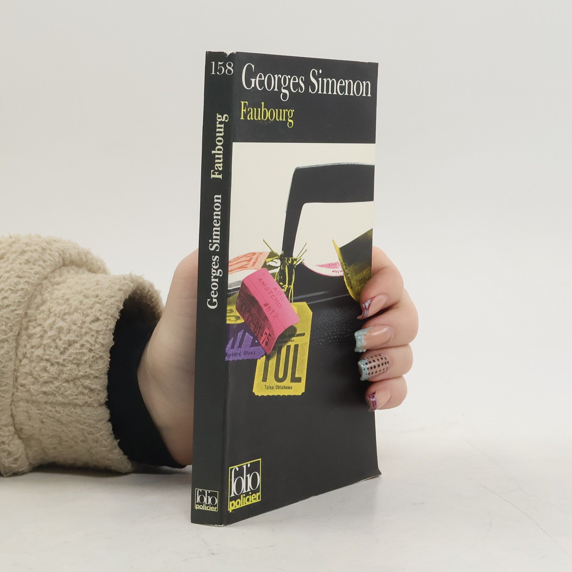 Georges Simenon Folio policier - 158: Faubourg