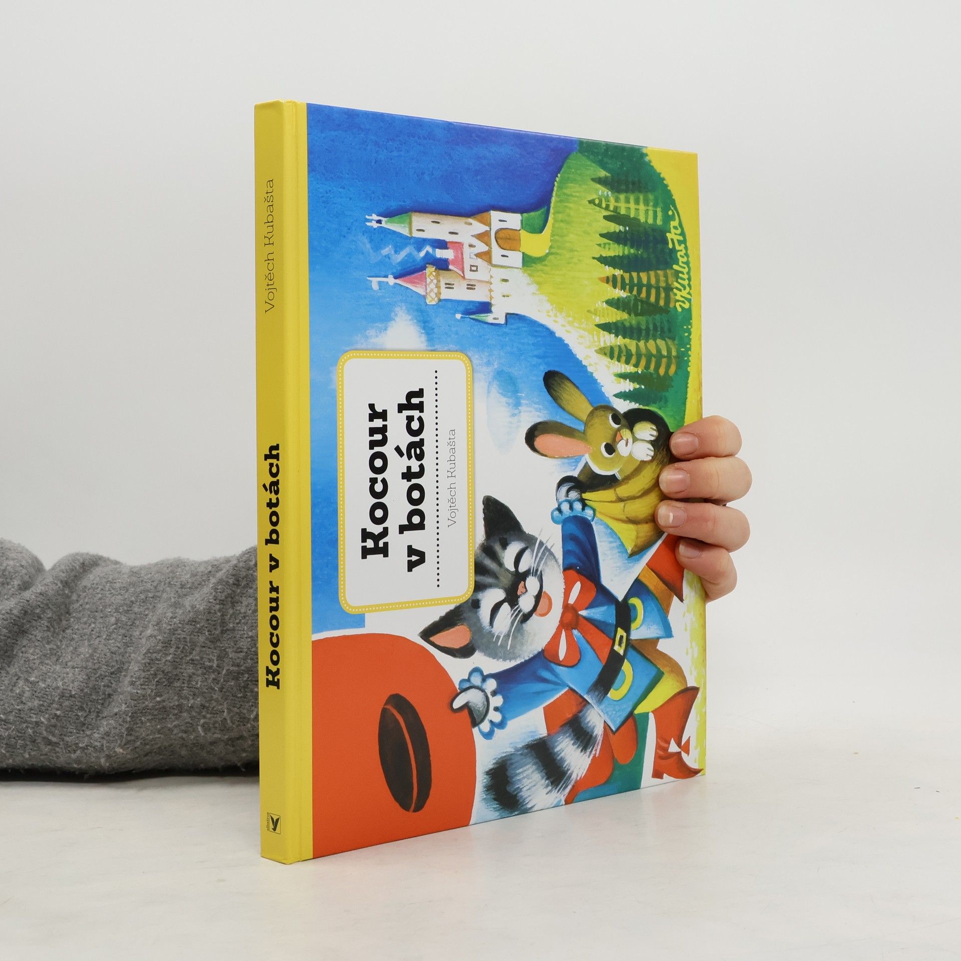 Vojtěch Kubašta Kocour v botách (pop-up leporelo)