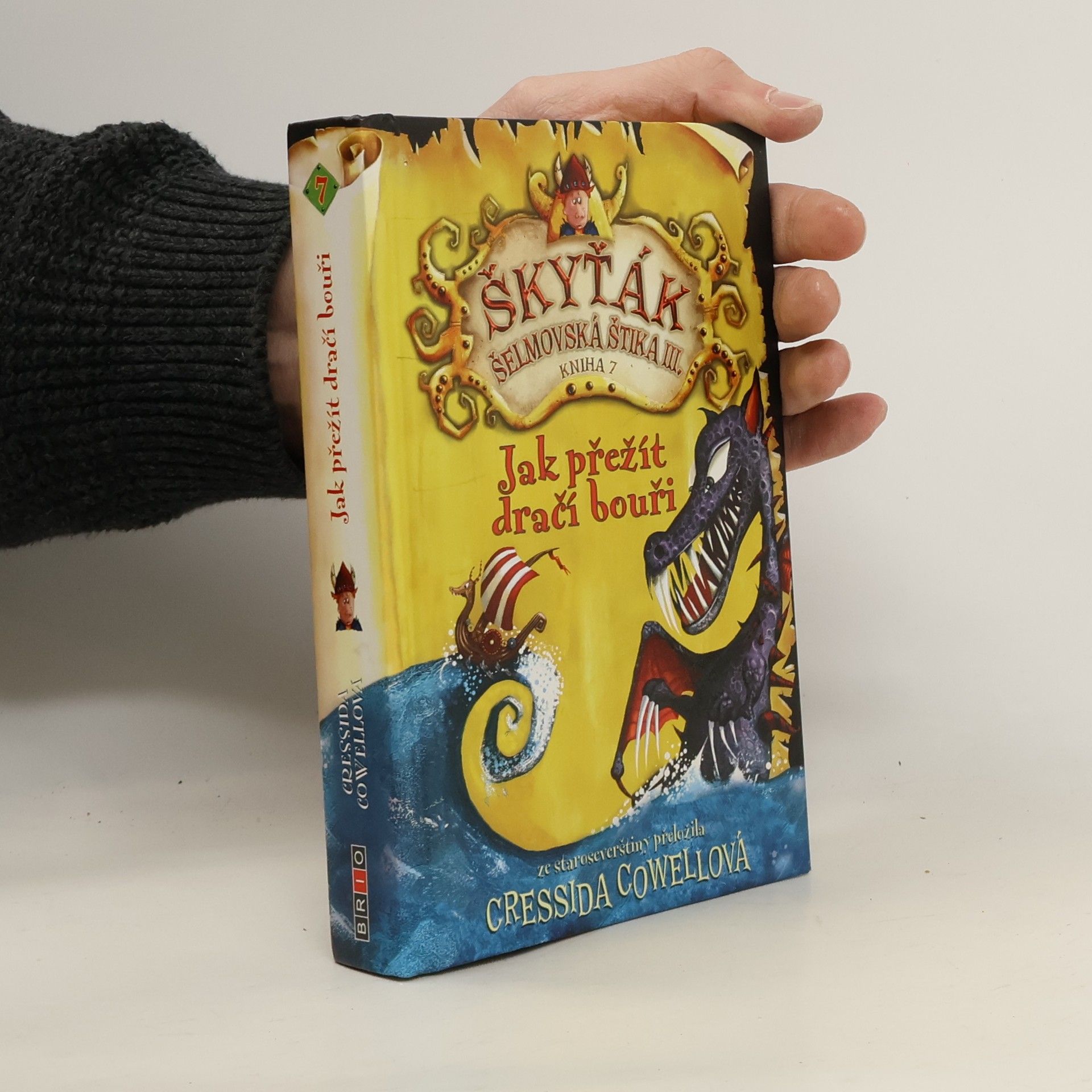Škyťák Šelmovská Štika III. Kniha 7. Jak přežít dračí bouři