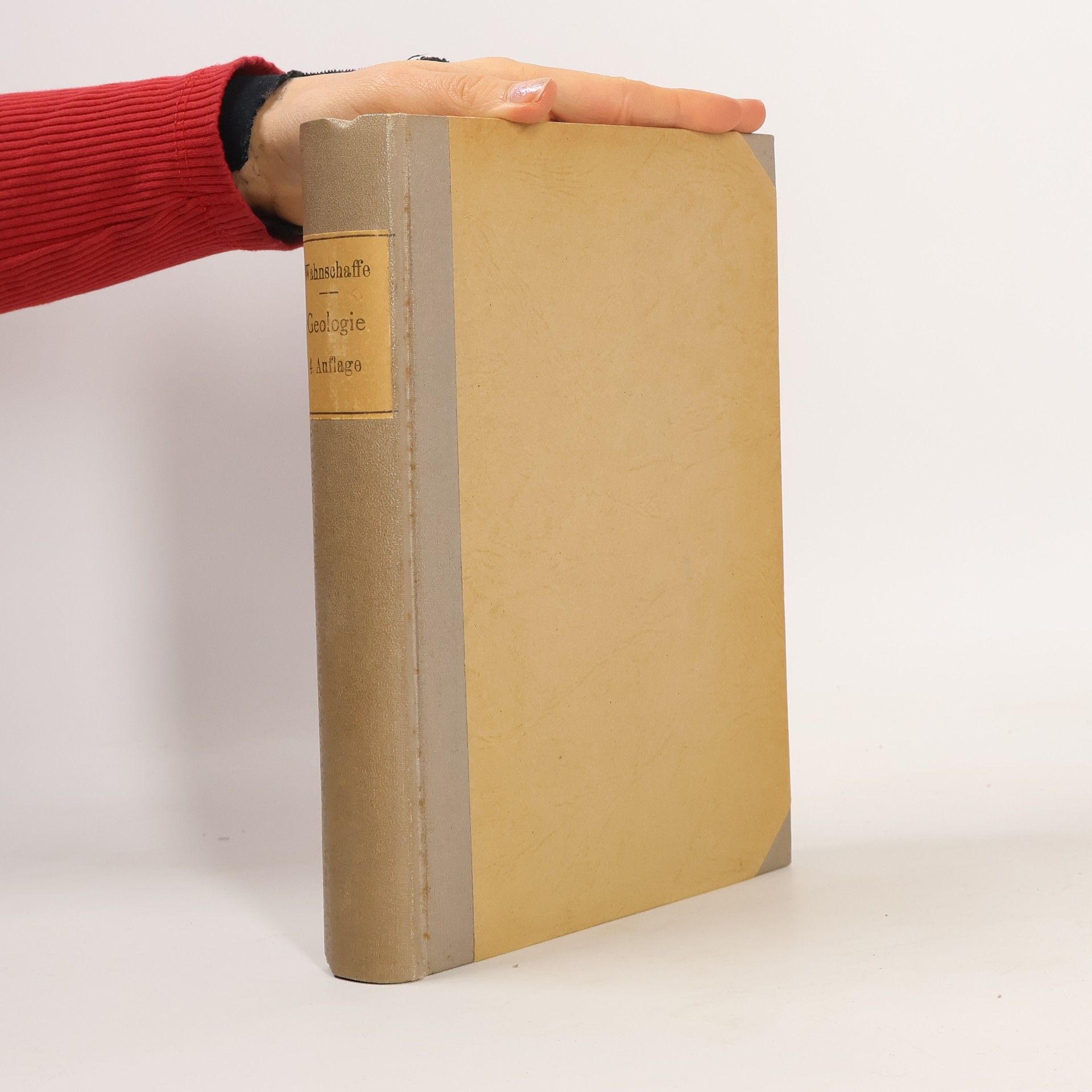 Felix Wahnschaffe  Geologie und Oberflächengestaltung des Norddetuchen Flachlandes