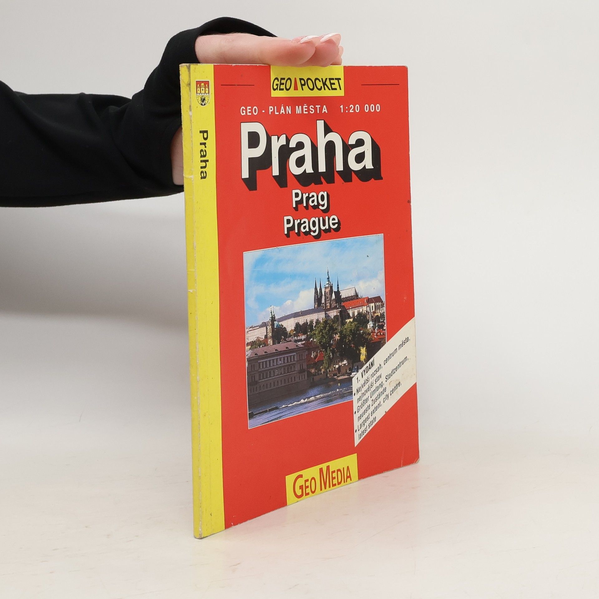 Kolektív autorov Geo-plán města Praha, 1:20 000, 1. vydání