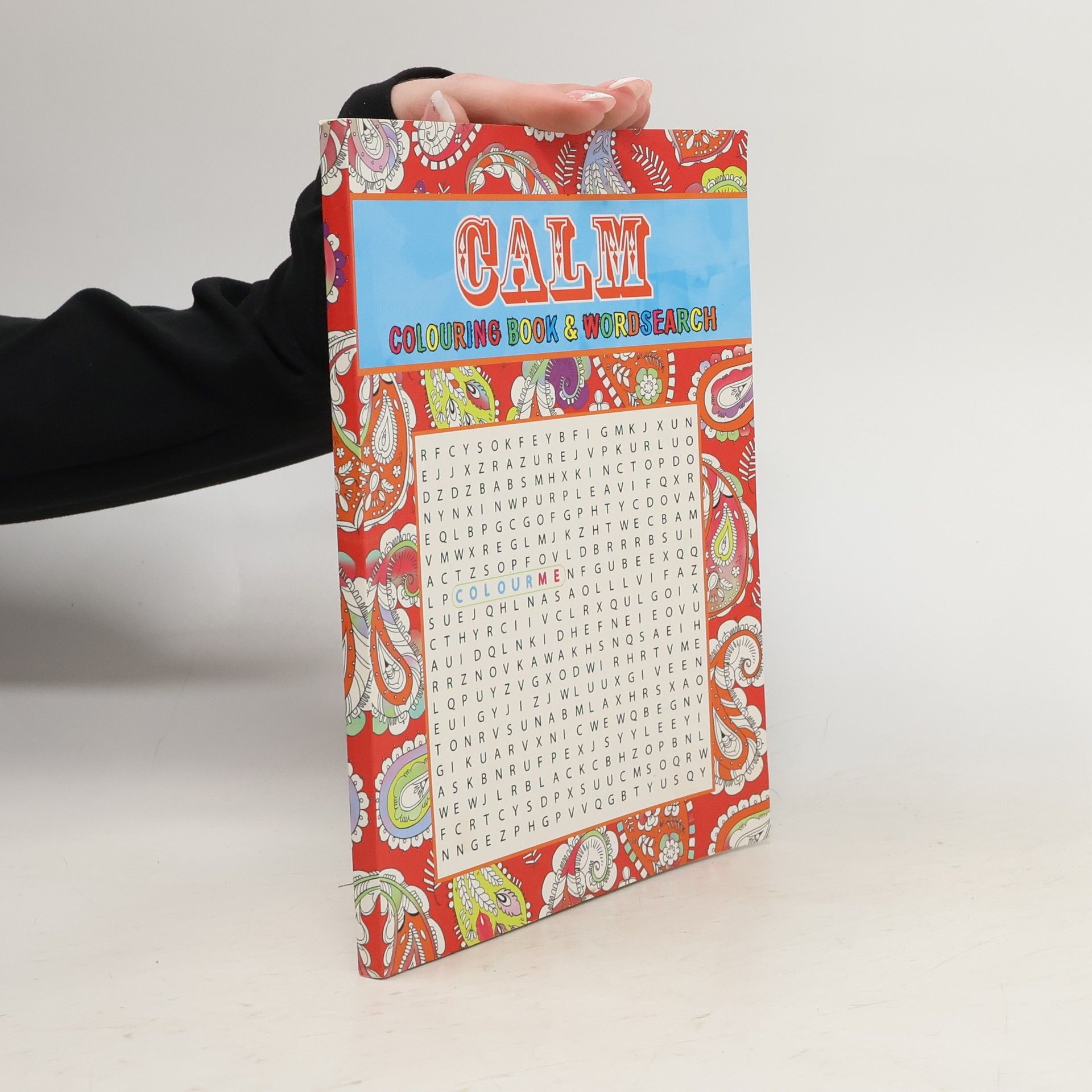 Autorenkollektiv Calm colouring book & wordsearch